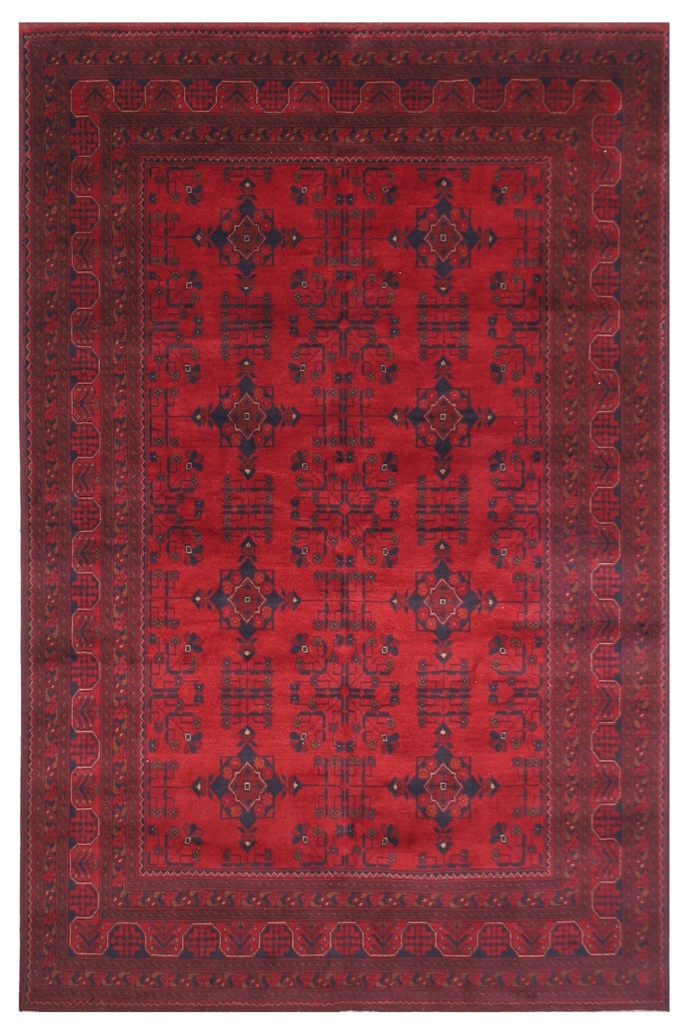 Bokhara Area Rug - 171x240 cm (5'7"x7'11") - Ideal for Home Decor and Cozy Spaces - Authentic Wool & Cotton Craftsmanship