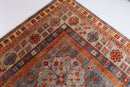 Bokhara Area Rug - 302 x 422 cm, 9.11 x 13.11 ft - Jerm Rugs - Handmade Afghan Rug - Jerm Rugs