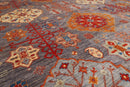 Bokhara Area Rug - 302 x 422 cm, 9.11 x 13.11 ft - Jerm Rugs - Handmade Afghan Rug - Jerm Rugs