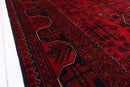 Bokhara Rug - 100x147 cm (3'4"x4'10") Handcrafted Afghan Elegance - Jerm Rugs - Handmade Afghan Rug - Jerm Rugs