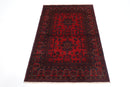 Bokhara Rug - 103 x 153 cm (3.5 x 5 ft) Handcrafted Afghan Wool Area Rug - Jerm Rugs - Handmade Afghan Rug - Jerm Rugs