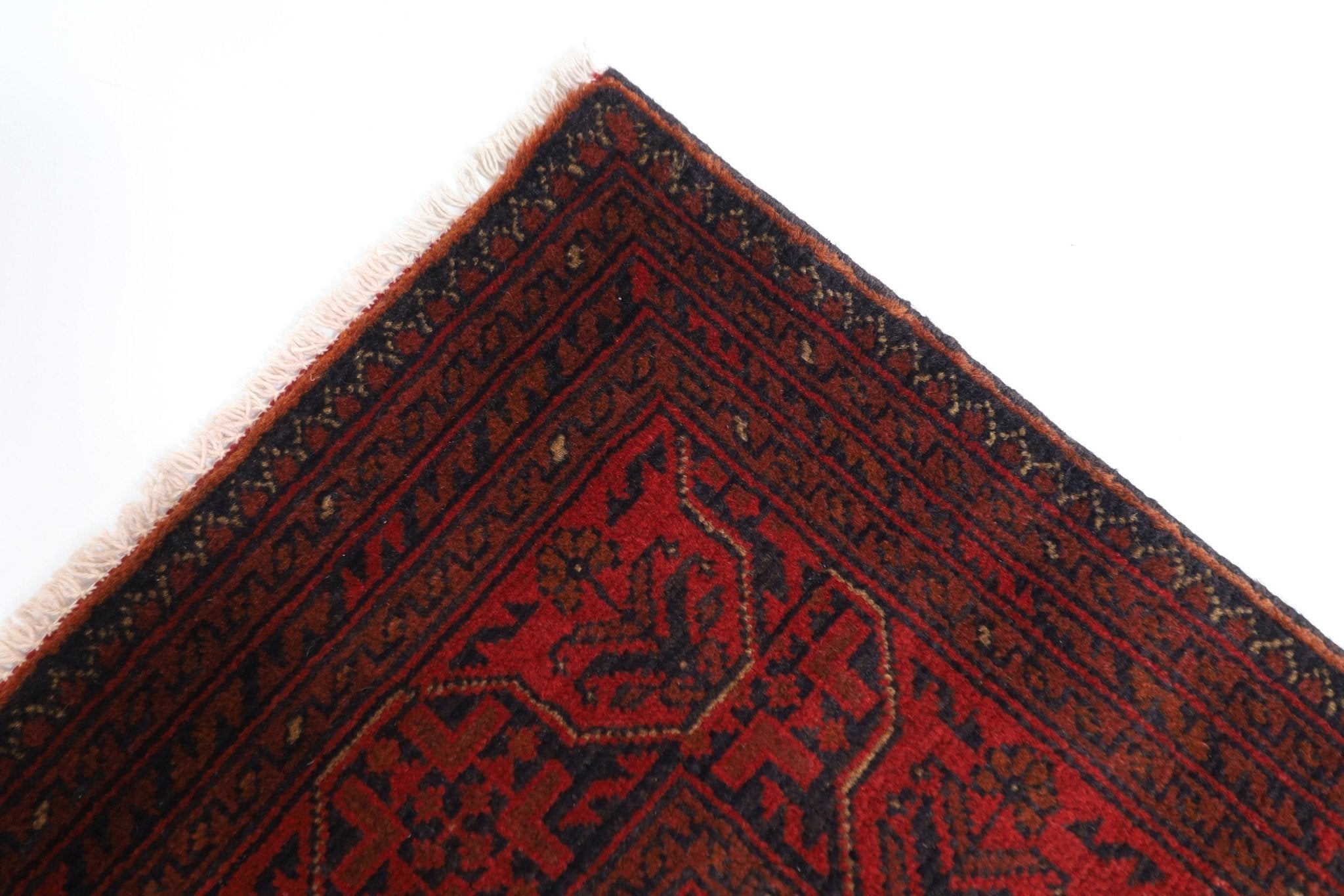 Bokhara Rug - 103x154 cm (3.5x5.1 ft) - Jerm Rugs - Handmade Afghan Rug - Jerm Rugs