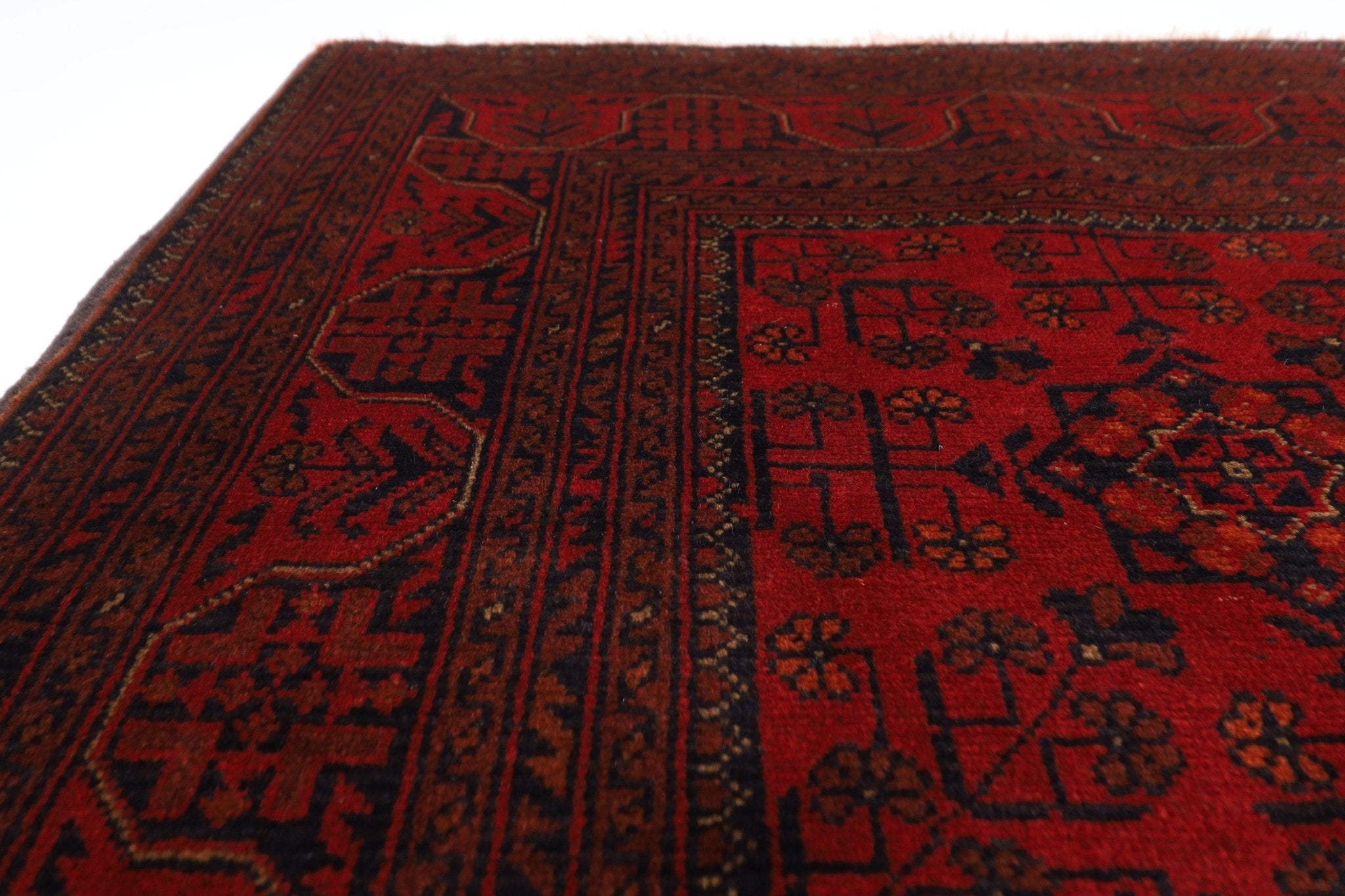 Bokhara Rug - 103x154 cm (3.5x5.1 ft) - Jerm Rugs - Handmade Afghan Rug - Jerm Rugs