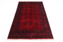 Bokhara Rug - 128x200 cm (4'3x6'7 ft) Hand Knotted Afghan Wool Area Rug - Jerm Rugs - Handmade Afghan Rug - Jerm Rugs