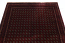 Bokhara Rug - 147 x 192 cm (4.10 x 6.4 ft) - Jerm Rugs - Handmade Afghan Rug - Jerm Rugs