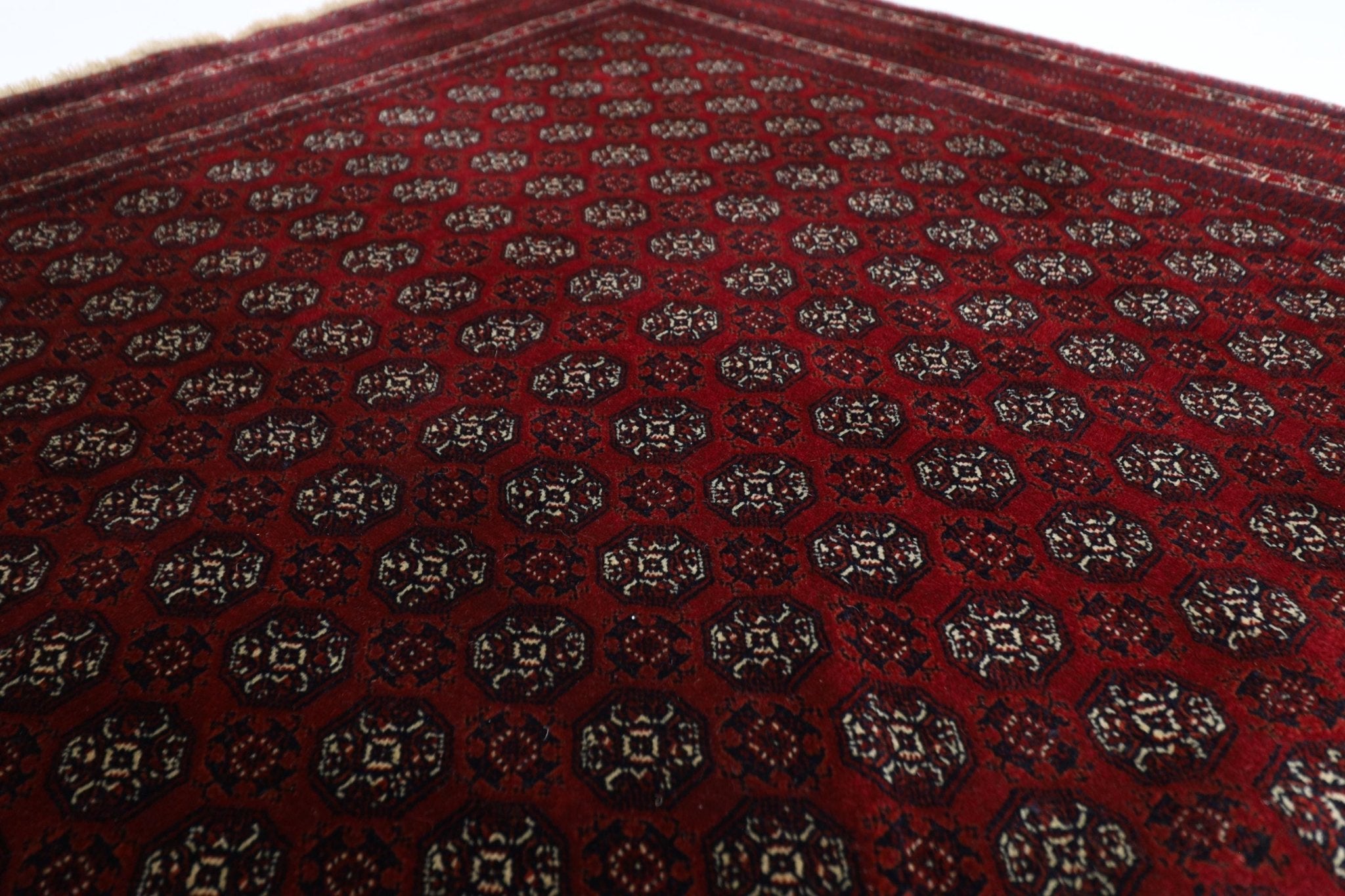 Bokhara Rug - 147 x 192 cm (4.10 x 6.4 ft) - Jerm Rugs - Handmade Afghan Rug - Jerm Rugs