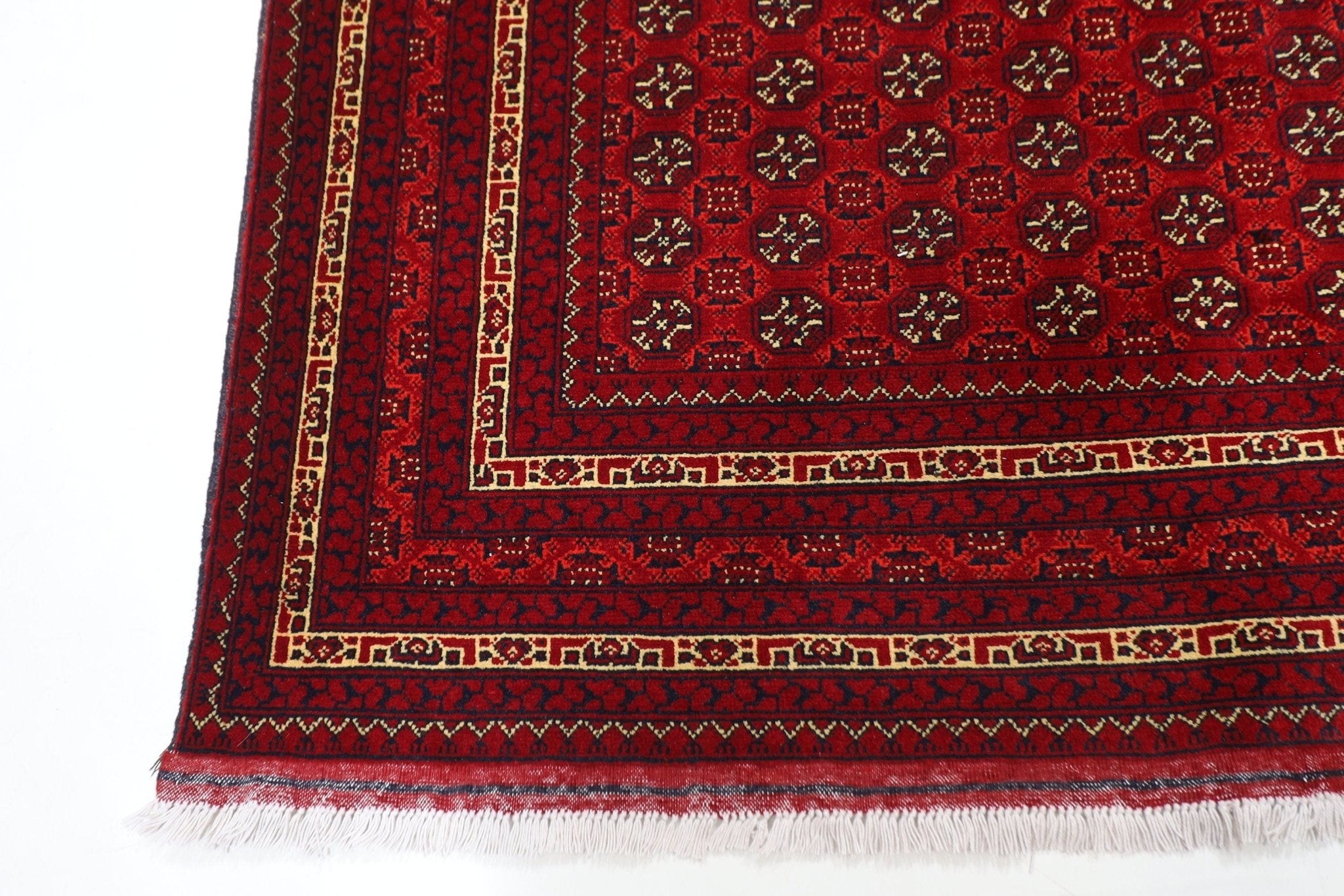 Bokhara Rug - 147 x 198 cm (4.10 x 6.6 ft) - Jerm Rugs - Handmade Afghan Rug - Jerm Rugs