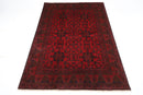 Bokhara Rug - 148 x 201 cm, 4.10 x 6.8 ft - Jerm Rugs - Handmade Afghan Rug - Jerm Rugs