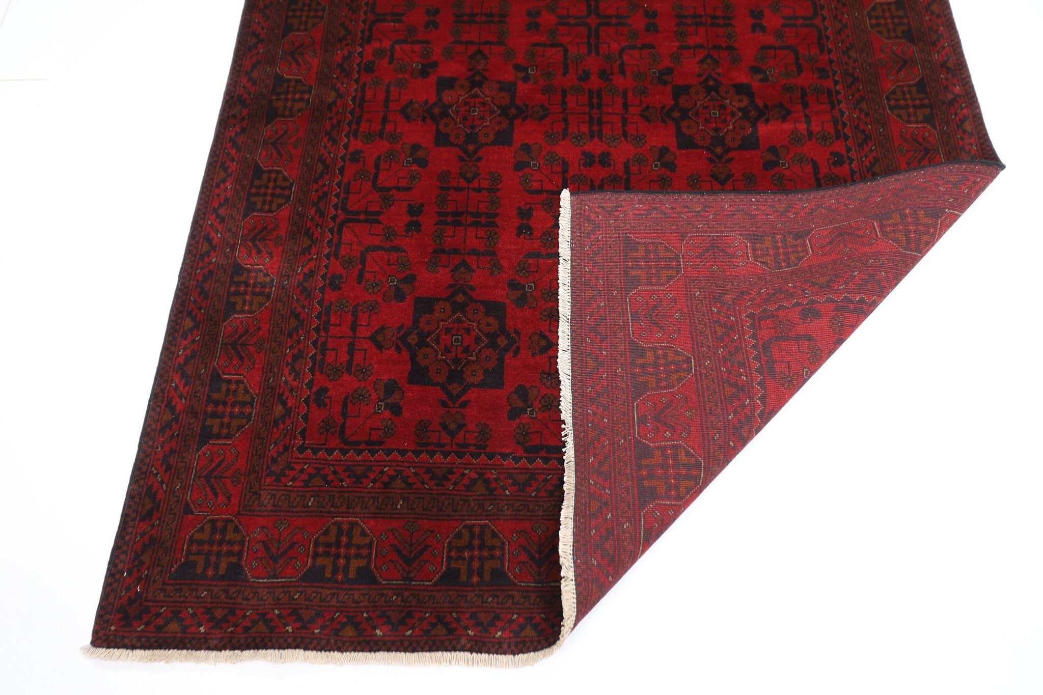 Bokhara Rug - 148 x 201 cm, 4.10 x 6.8 ft - Jerm Rugs - Handmade Afghan Rug - Jerm Rugs