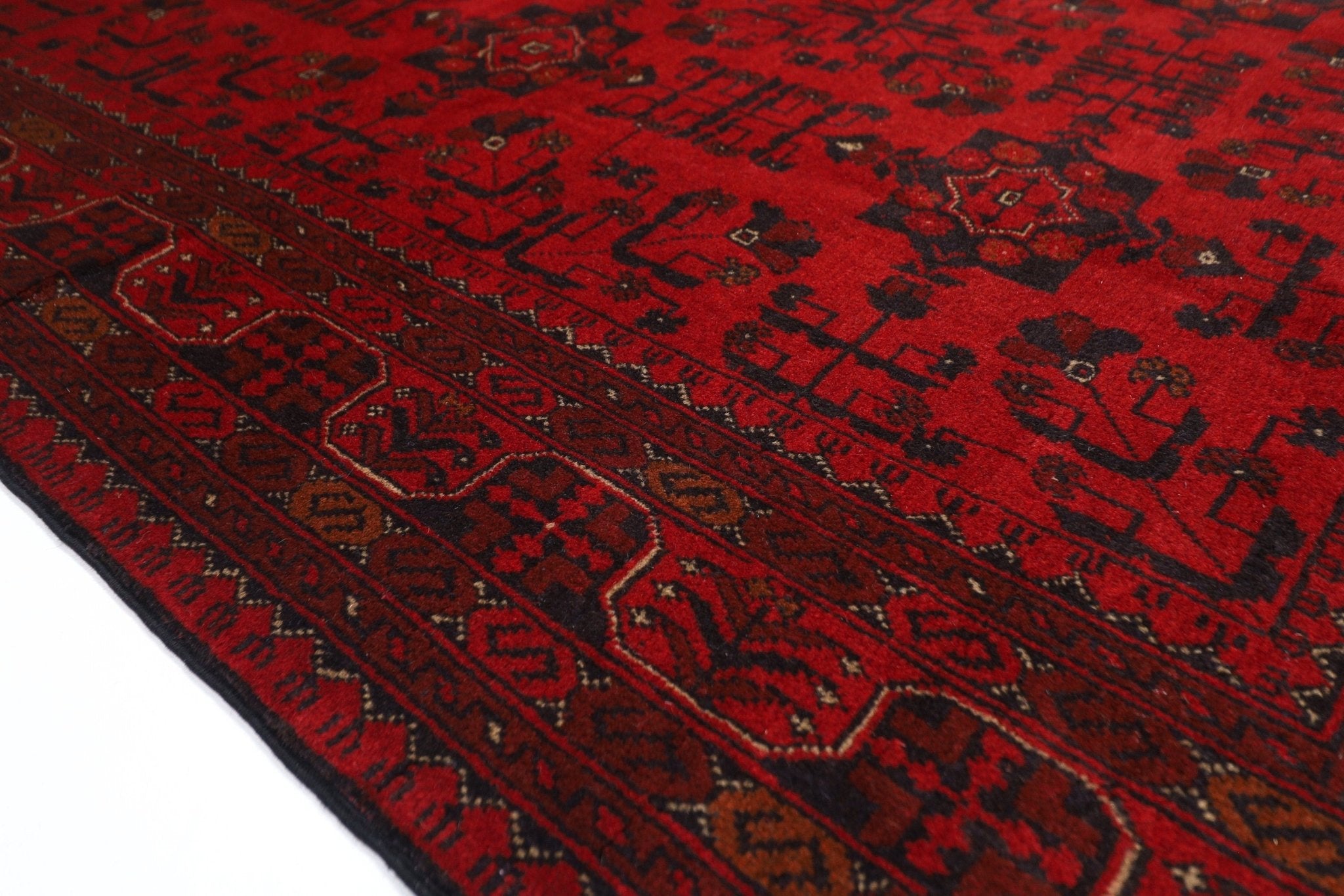 Bokhara Rug - 148 x 203 cm (4'11 x 6.8 ft) - Jerm Rugs - Handmade Afghan Rug - Jerm Rugs