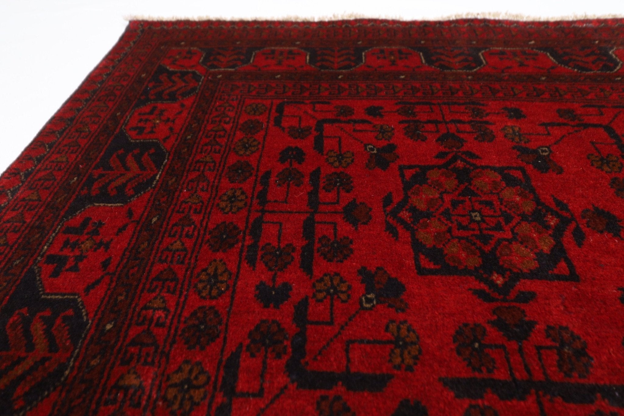 Bokhara Rug - 148 x 205 cm (4'10 x 6'9 ft) - Jerm Rugs - Handmade Afghan Rug - Jerm Rugs