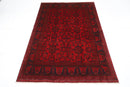 Bokhara Rug - 148 x 205 cm (4'10 x 6'9 ft) - Jerm Rugs - Handmade Afghan Rug - Jerm Rugs