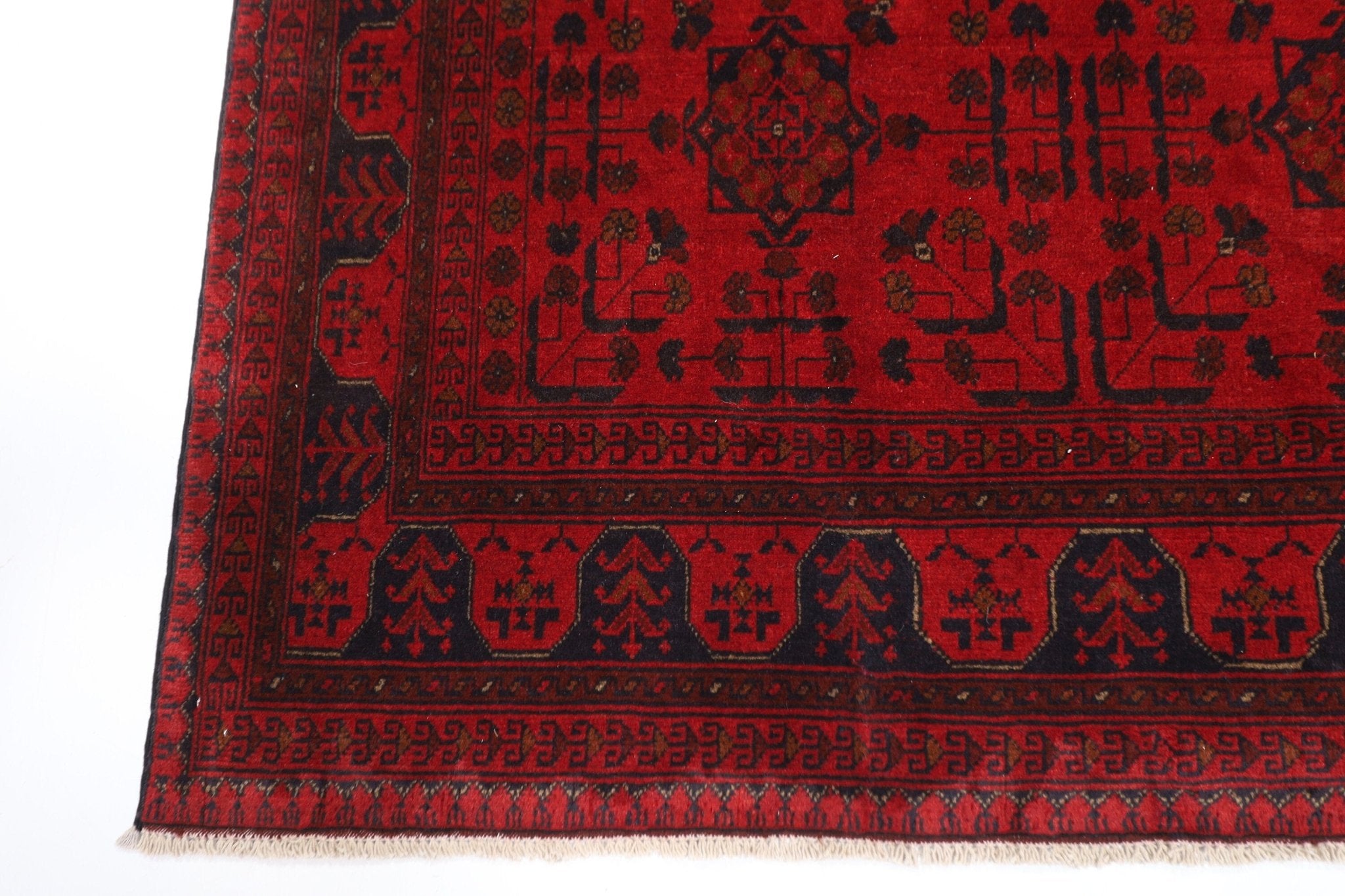 Bokhara Rug - 148 x 205 cm (4'10 x 6'9 ft) - Jerm Rugs - Handmade Afghan Rug - Jerm Rugs