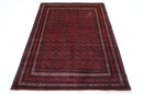 Bokhara Rug - 150 x 197 cm (4.11 x 6.6 ft) - Jerm Rugs - Handmade Afghan Rug - Jerm Rugs