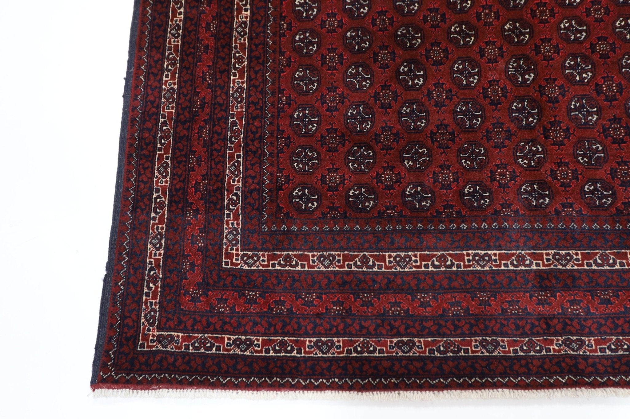 Bokhara Rug - 150 x 197 cm (4.11 x 6.6 ft) - Jerm Rugs - Handmade Afghan Rug - Jerm Rugs