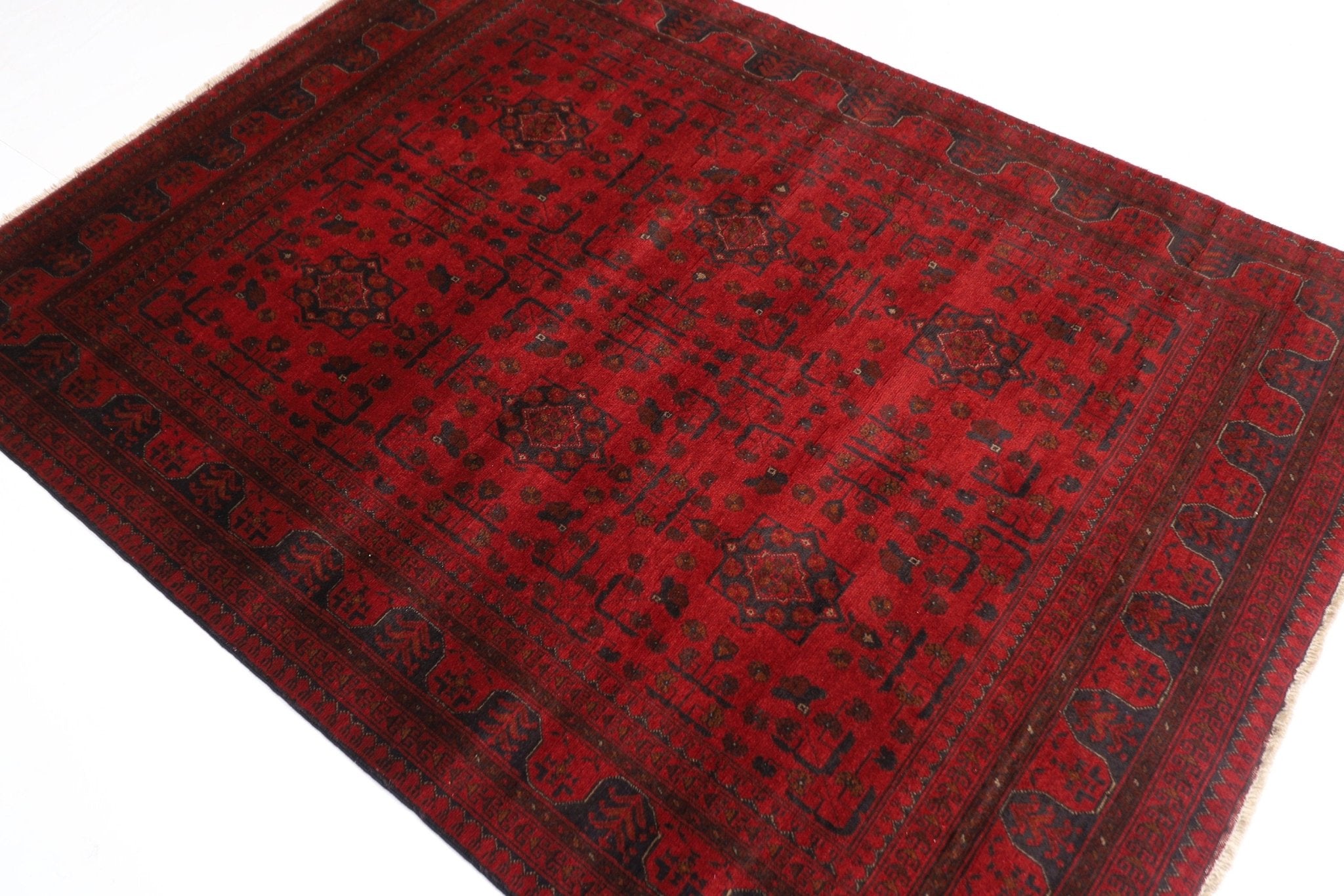 Bokhara Rug - 150 x 201 cm - Jerm Rugs - Handmade Afghan Rug - Jerm Rugs