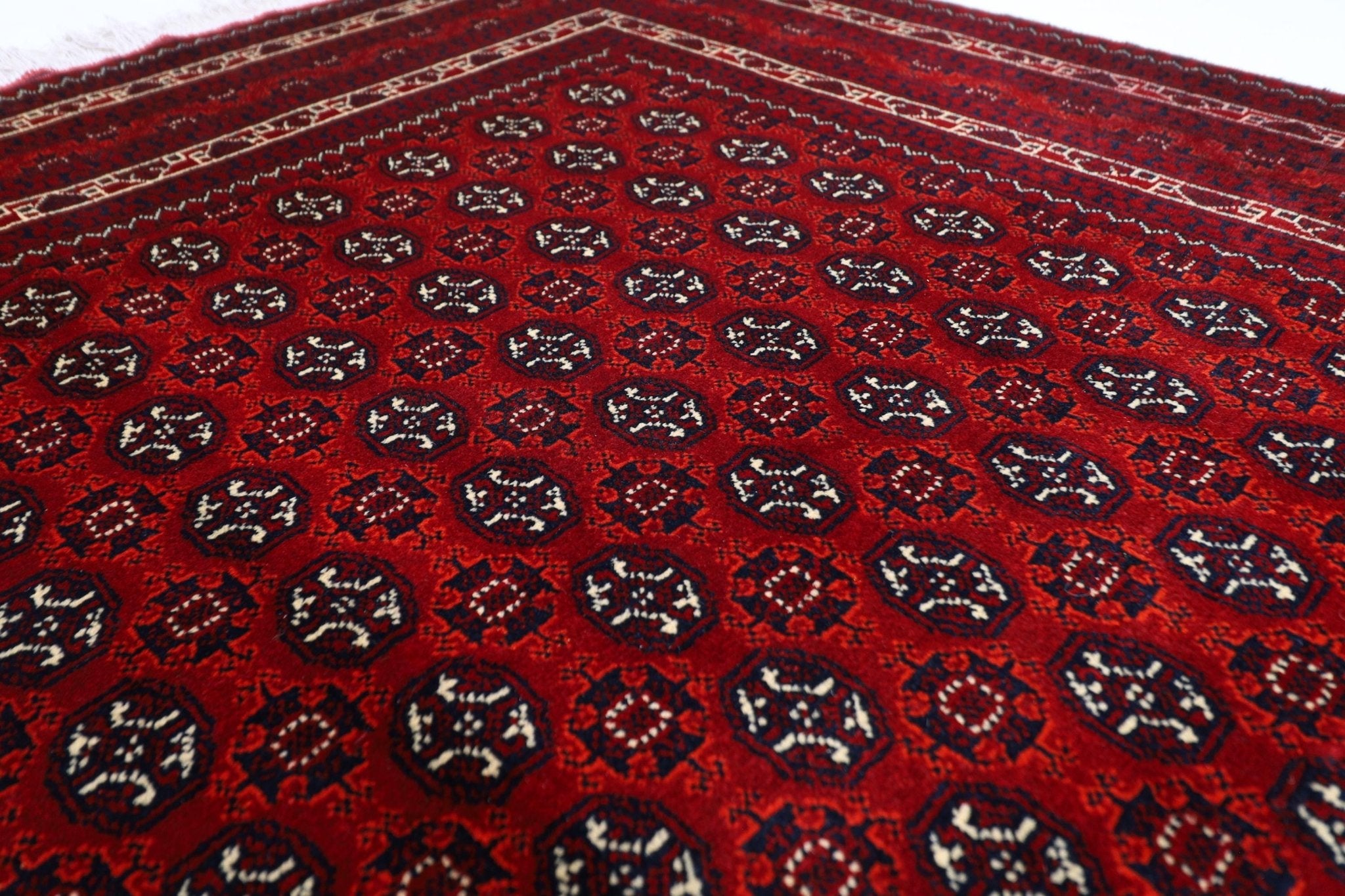 Bokhara Rug - 150 x 207 cm (4.11 x 6.10 ft) - Jerm Rugs - Handmade Afghan Rug - Jerm Rugs