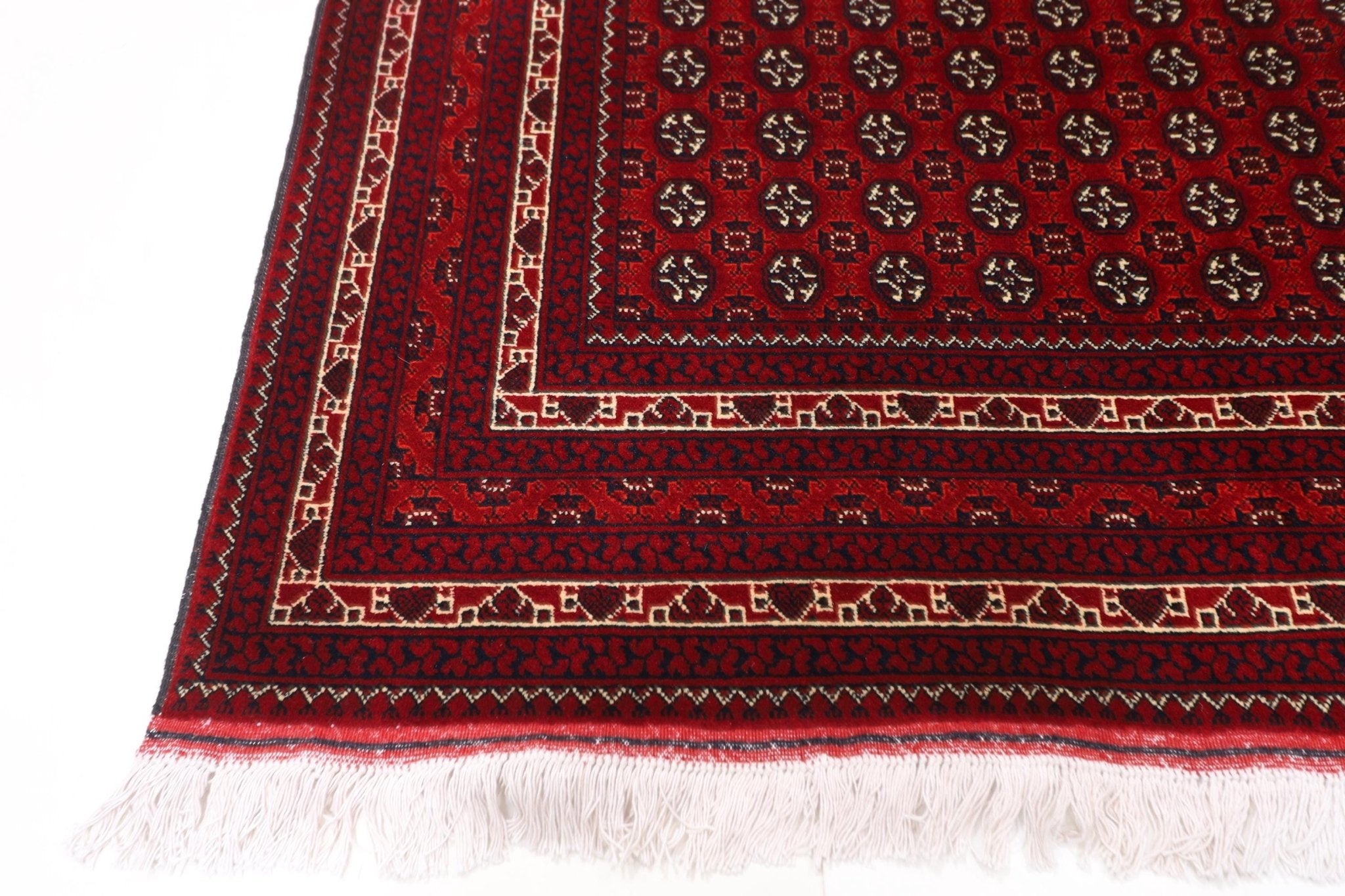 Bokhara Rug - 150 x 207 cm (4.11 x 6.10 ft) - Jerm Rugs - Handmade Afghan Rug - Jerm Rugs