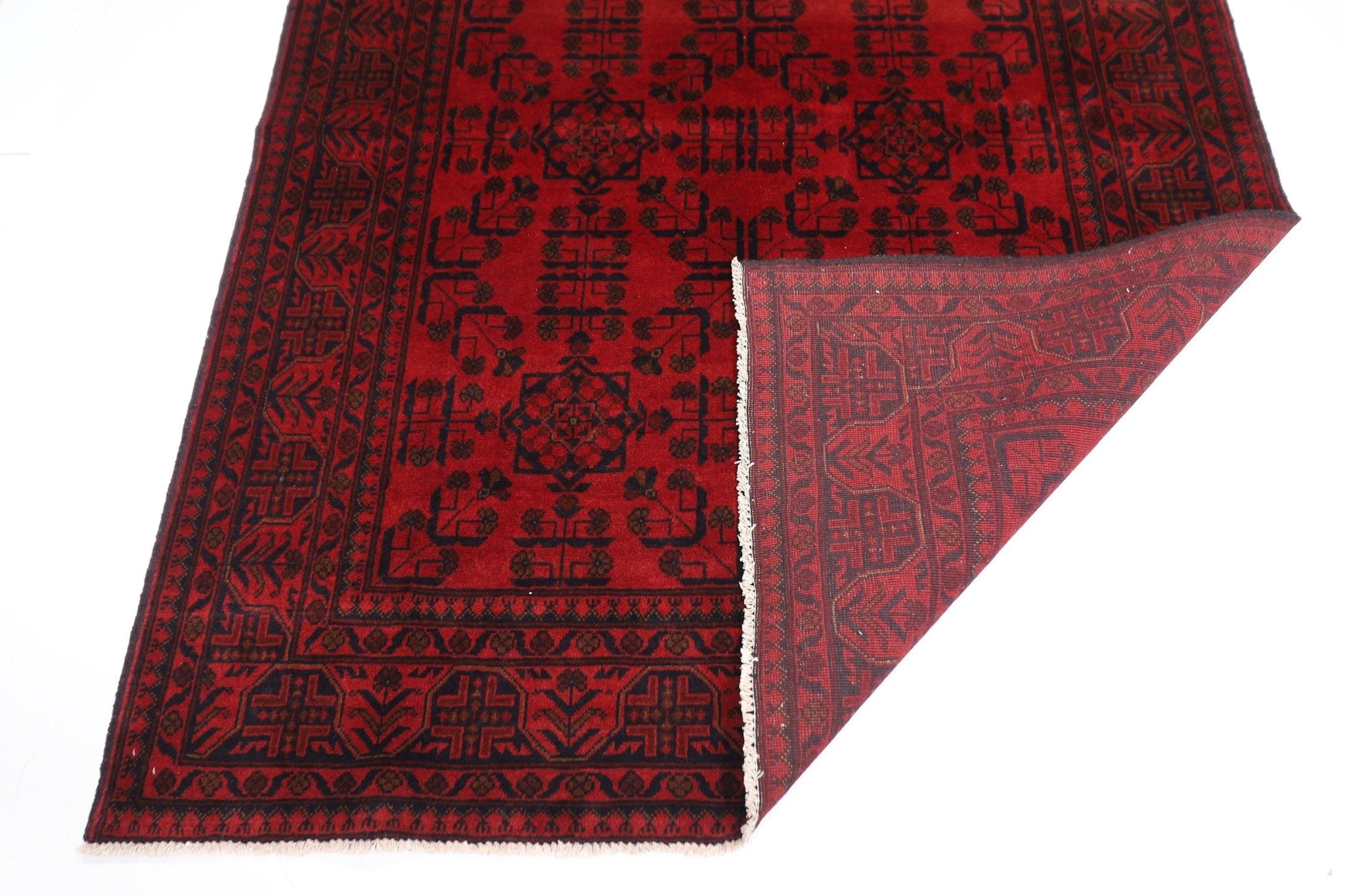 Bokhara Rug - 152 x 199 cm, 5 x 6.7 ft - Jerm Rugs - Handmade Afghan Rug - Jerm Rugs