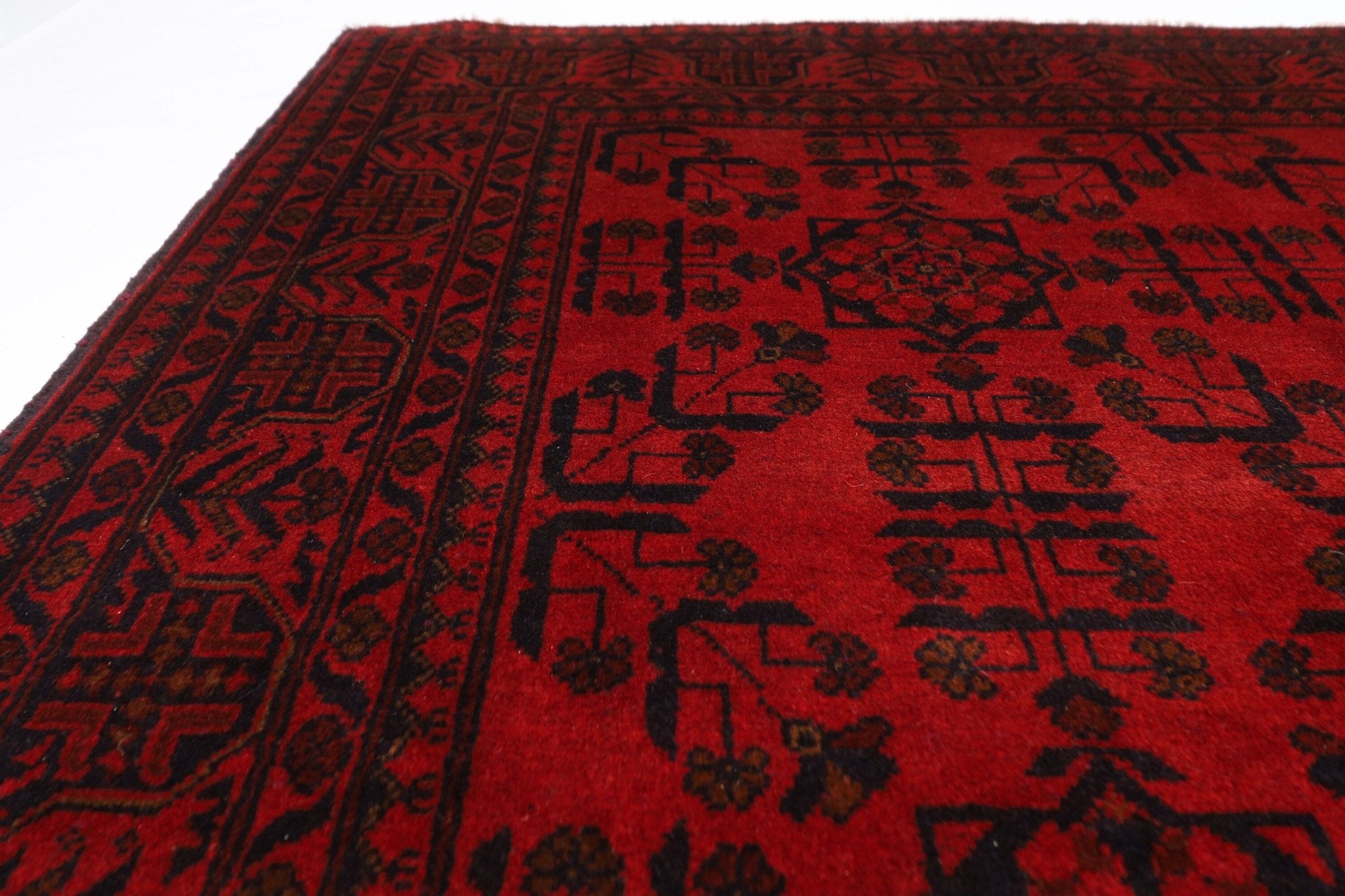 Bokhara Rug - 152 x 199 cm, 5 x 6.7 ft - Jerm Rugs - Handmade Afghan Rug - Jerm Rugs