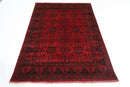 Bokhara Rug - 152 x 204 cm, 5 x 5.9 ft - Jerm Rugs - Handmade Afghan Rug - Jerm Rugs