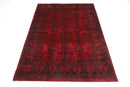 Bokhara Rug - 153 x 197 cm, 5.1 x 6'6 ft - Jerm Rugs - Handmade Afghan Rug - Jerm Rugs