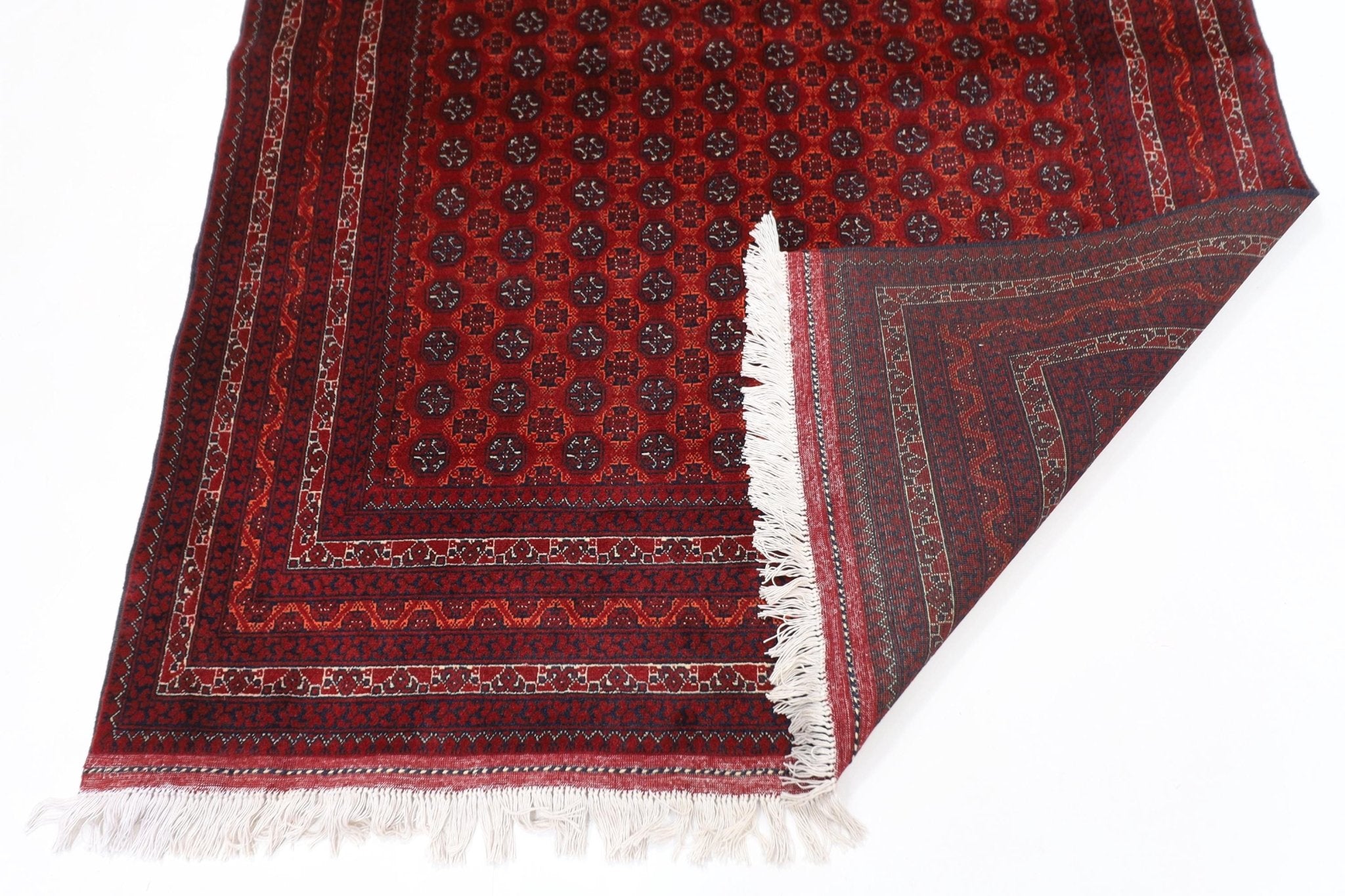 Bokhara Rug - 153 x 203 cm (5 x 6.8 ft) - Jerm Rugs - Handmade Afghan Rug - Jerm Rugs