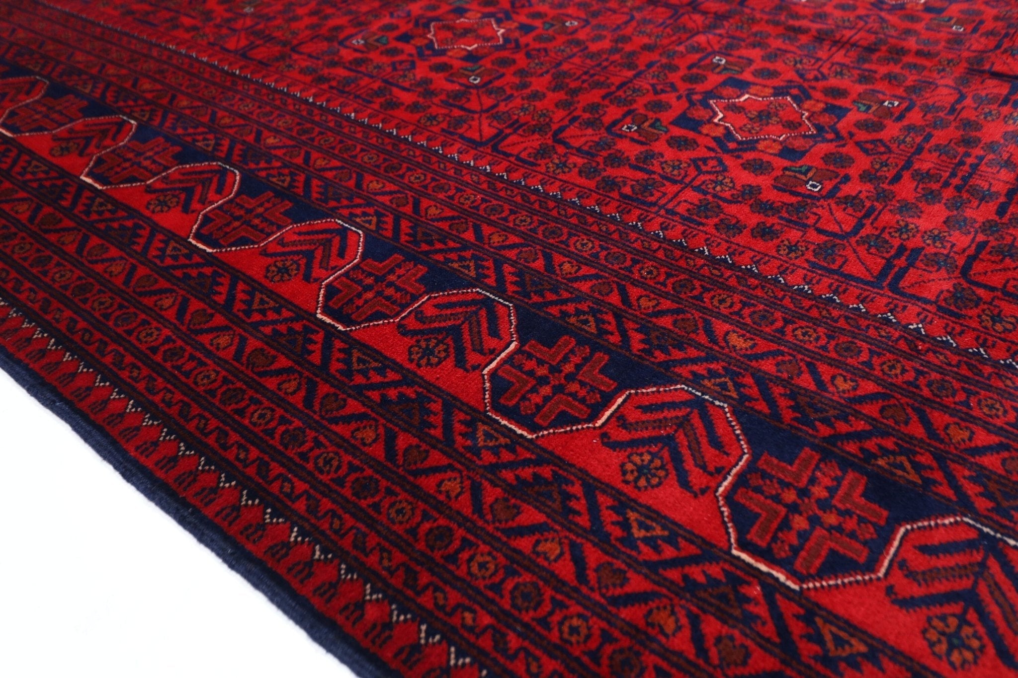 Bokhara Rug - 173x248 cm (5'9"x8'2") - Perfect for Any Room Decor - Jerm Rugs - Handmade Afghan Rug - Jerm Rugs