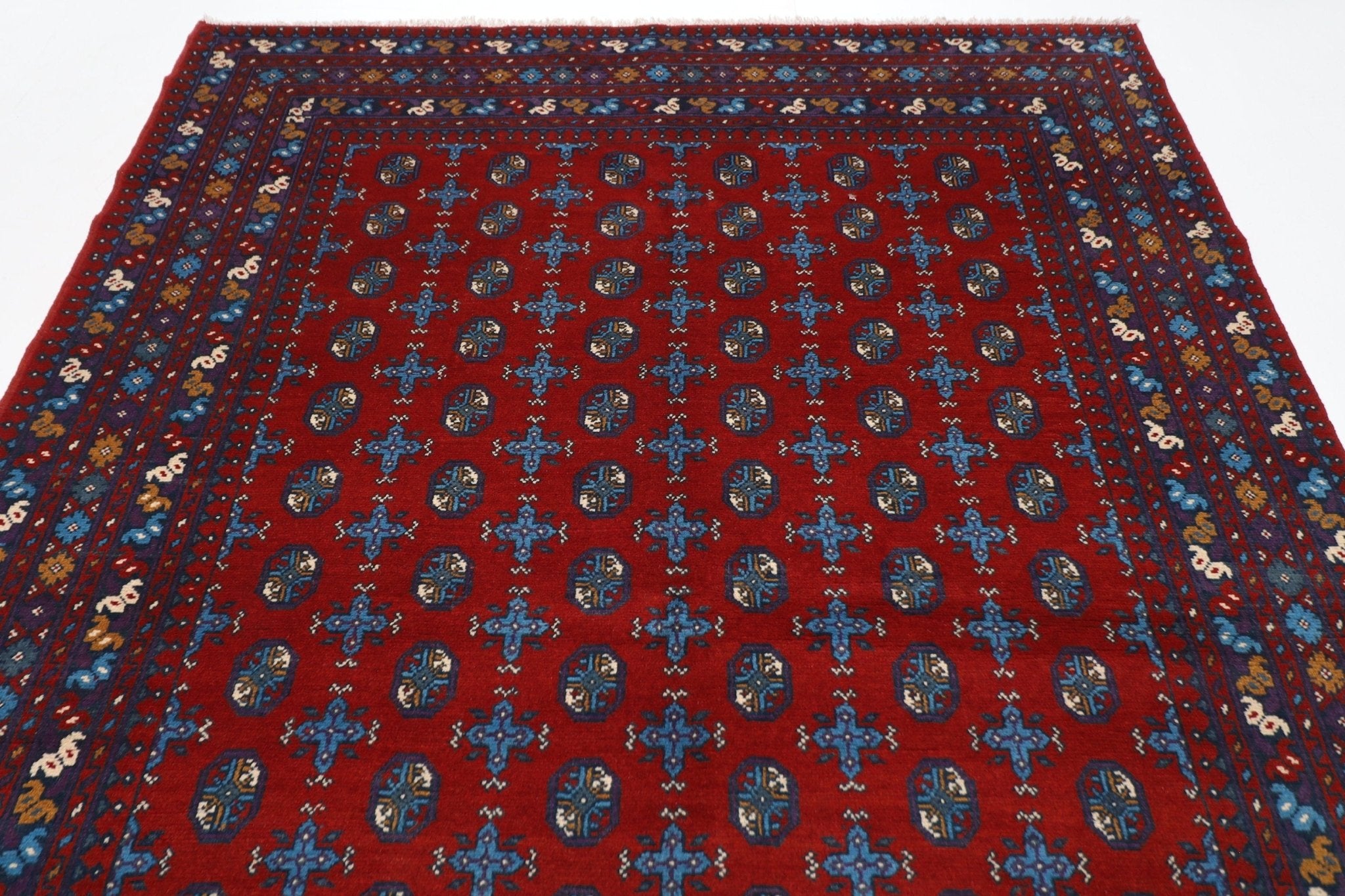 Bokhara Rug - 208 x 295 cm, 6.10 x 9.8 ft - Jerm Rugs - Jerm Rugs