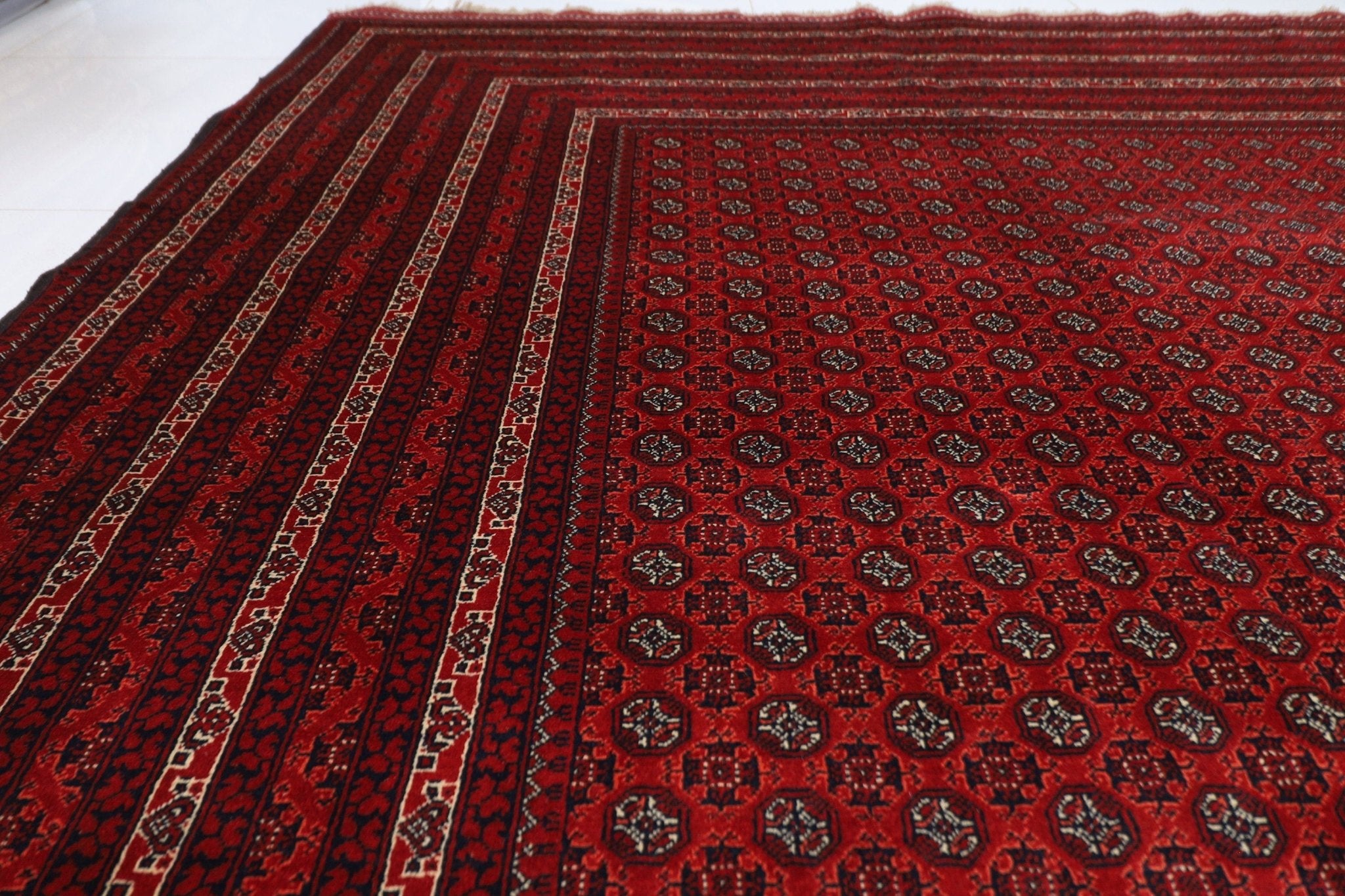 Bokhara Rug - 305 x 400 cm (10 x 13.2 ft) - Jerm Rugs - Handmade Afghan Rug - Jerm Rugs