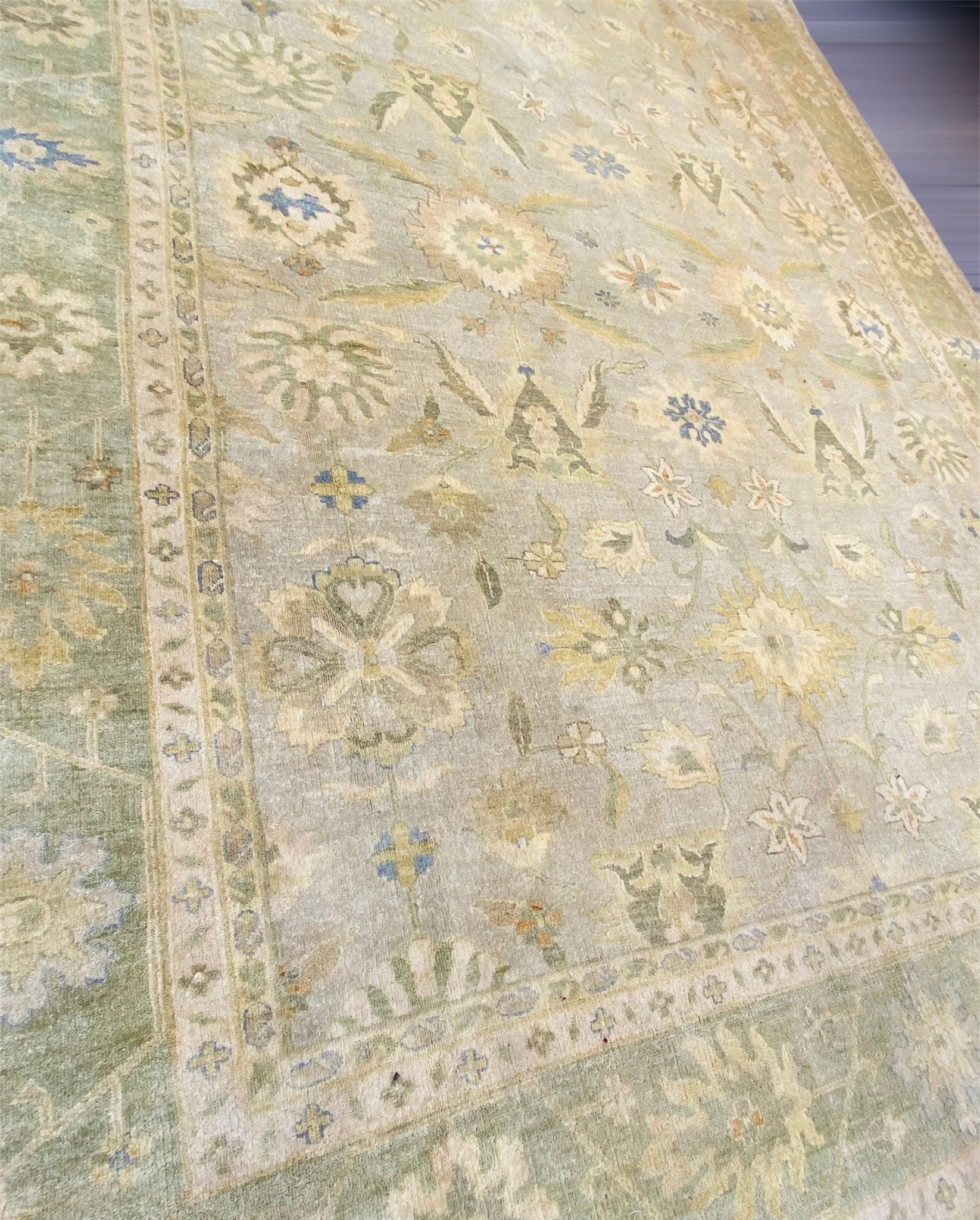 Chobi Oushak 001 - 3.5x2.74 MTR - Jerm Rugs - Chobi Oushak - Jerm | جِرْم