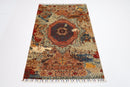 Elegant Afghan - 102 x 154 cm - Jerm Rugs - Handmade Afghan Rug - Jerm Rugs