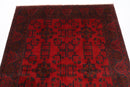 Elegant Afghan - 148 x 200 cm - Jerm Rugs - Handmade Afghan Rug - Jerm Rugs