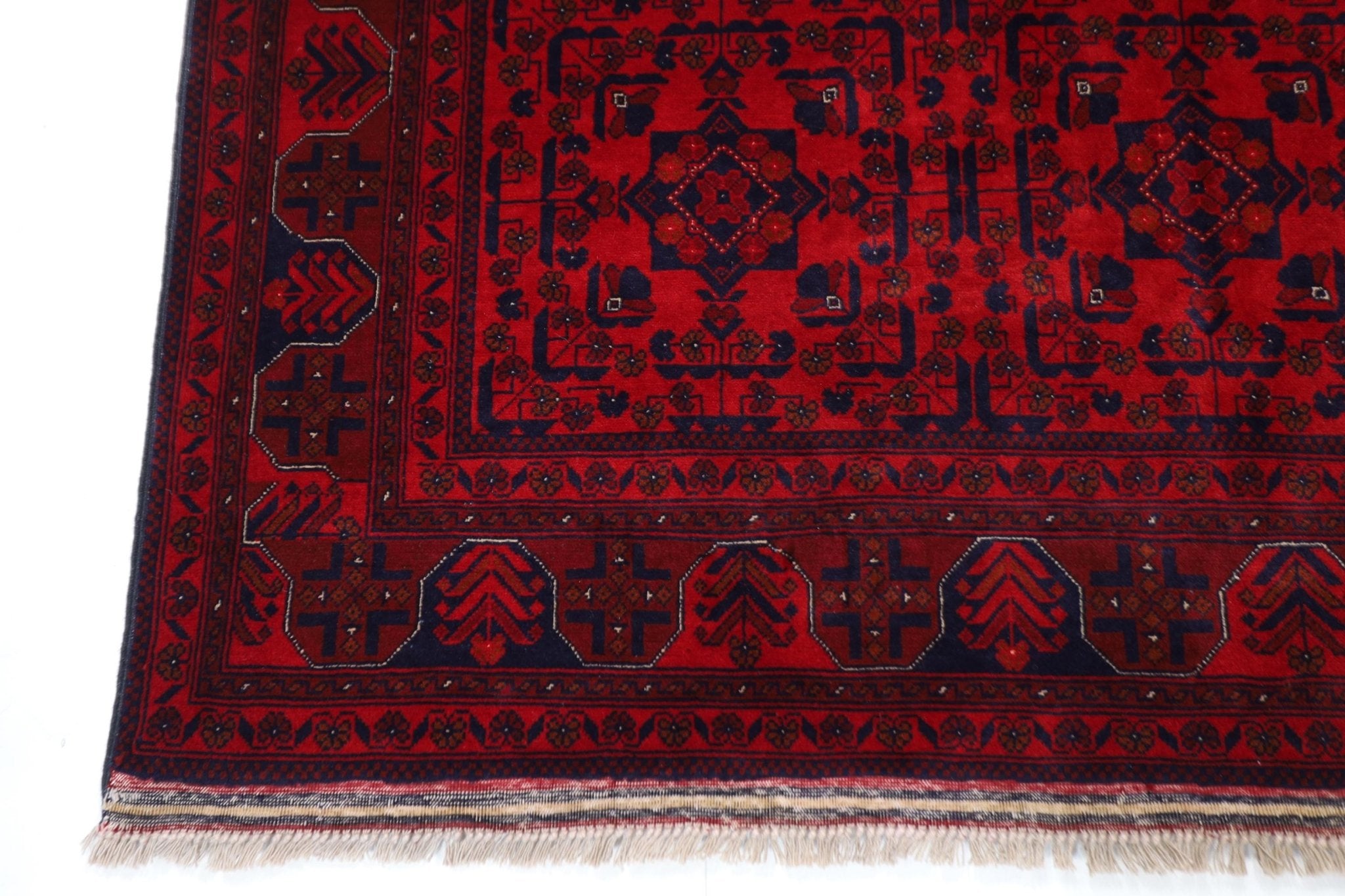 Elegant Afghan - 150 x 202 cm - Jerm Rugs - Handmade Afghan Rug - Jerm Rugs