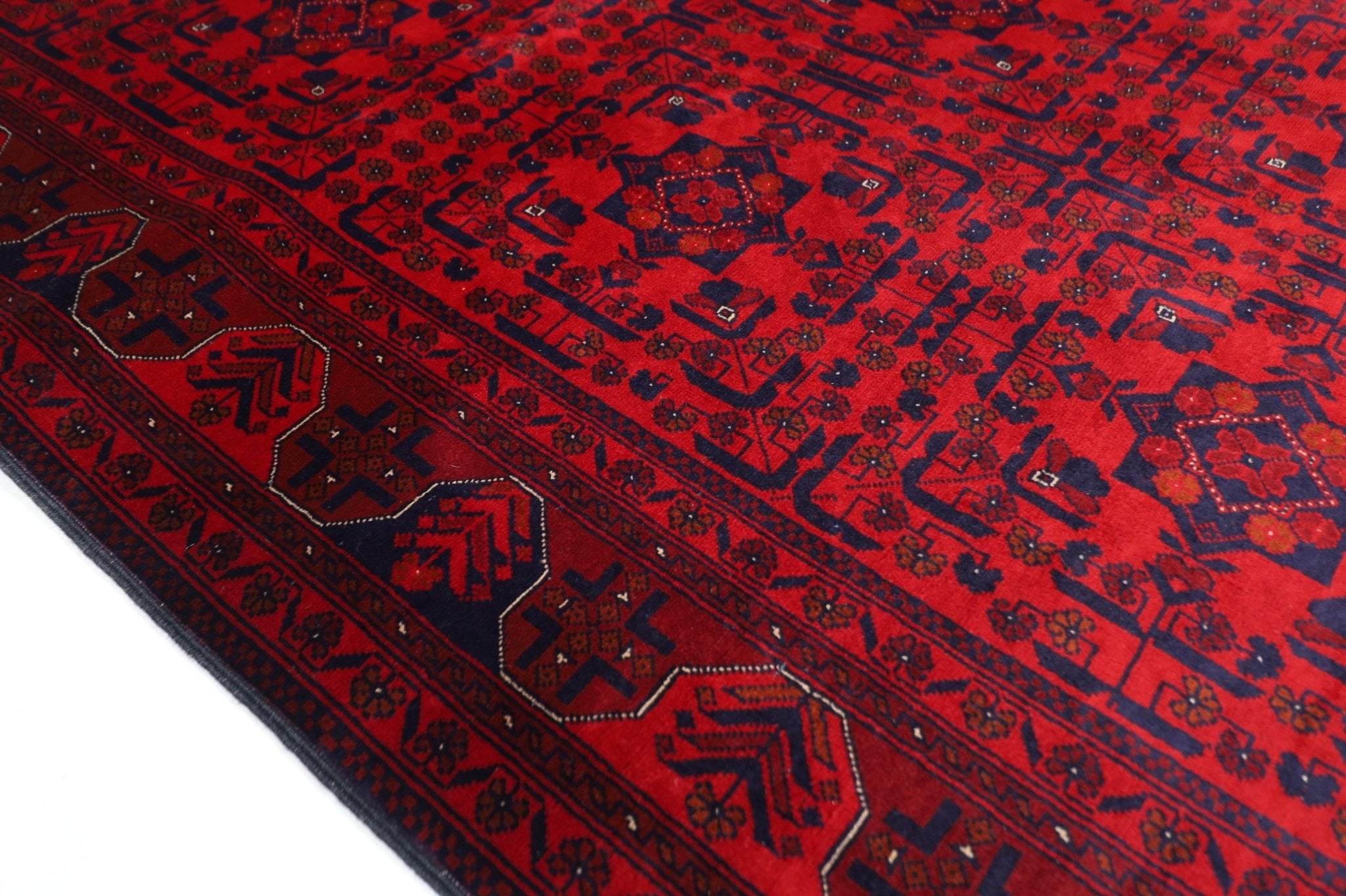 Elegant Afghan - 150 x 202 cm - Jerm Rugs - Handmade Afghan Rug - Jerm Rugs