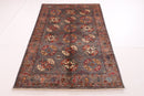 Elegant Afghan - 153 x 207 cm - Jerm Rugs - Handmade Afghan Rug - Jerm Rugs