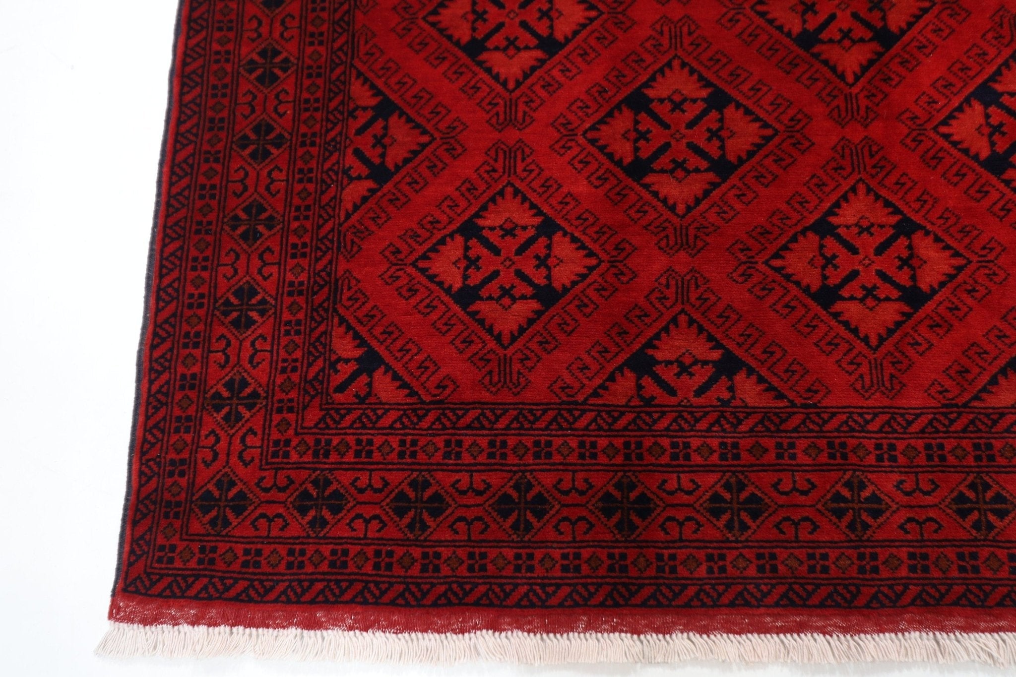 Elegant Afghan - 156 x 200 cm - Jerm Rugs - Handmade Afghan Rug - Jerm Rugs