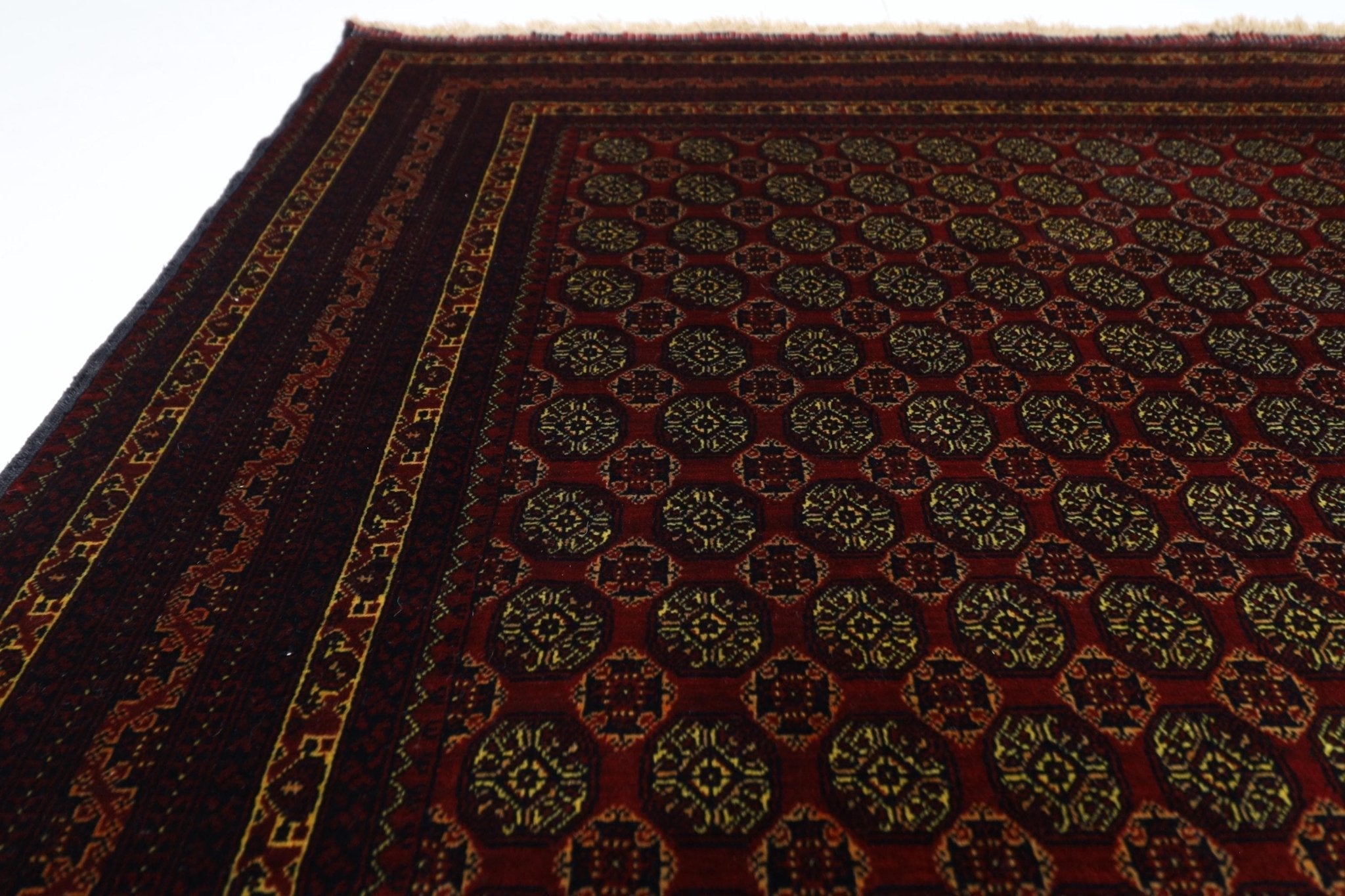 Elegant Afghan - 156 x 202 cm - Jerm Rugs - Handmade Afghan Rug - Jerm Rugs