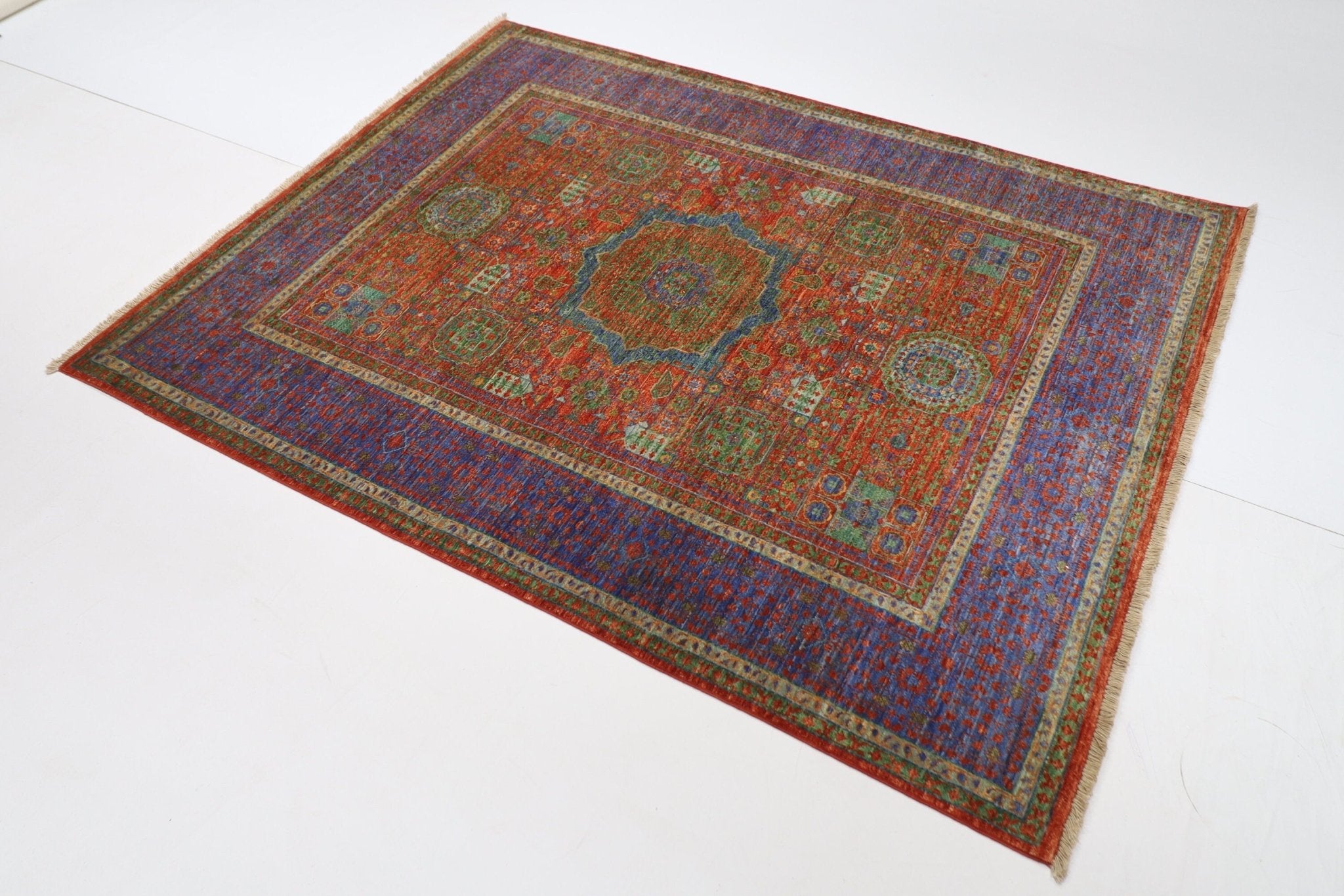 Elegant Afghan - 156x200 cm - Jerm Rugs - Handmade Afghan Rug - Jerm Rugs