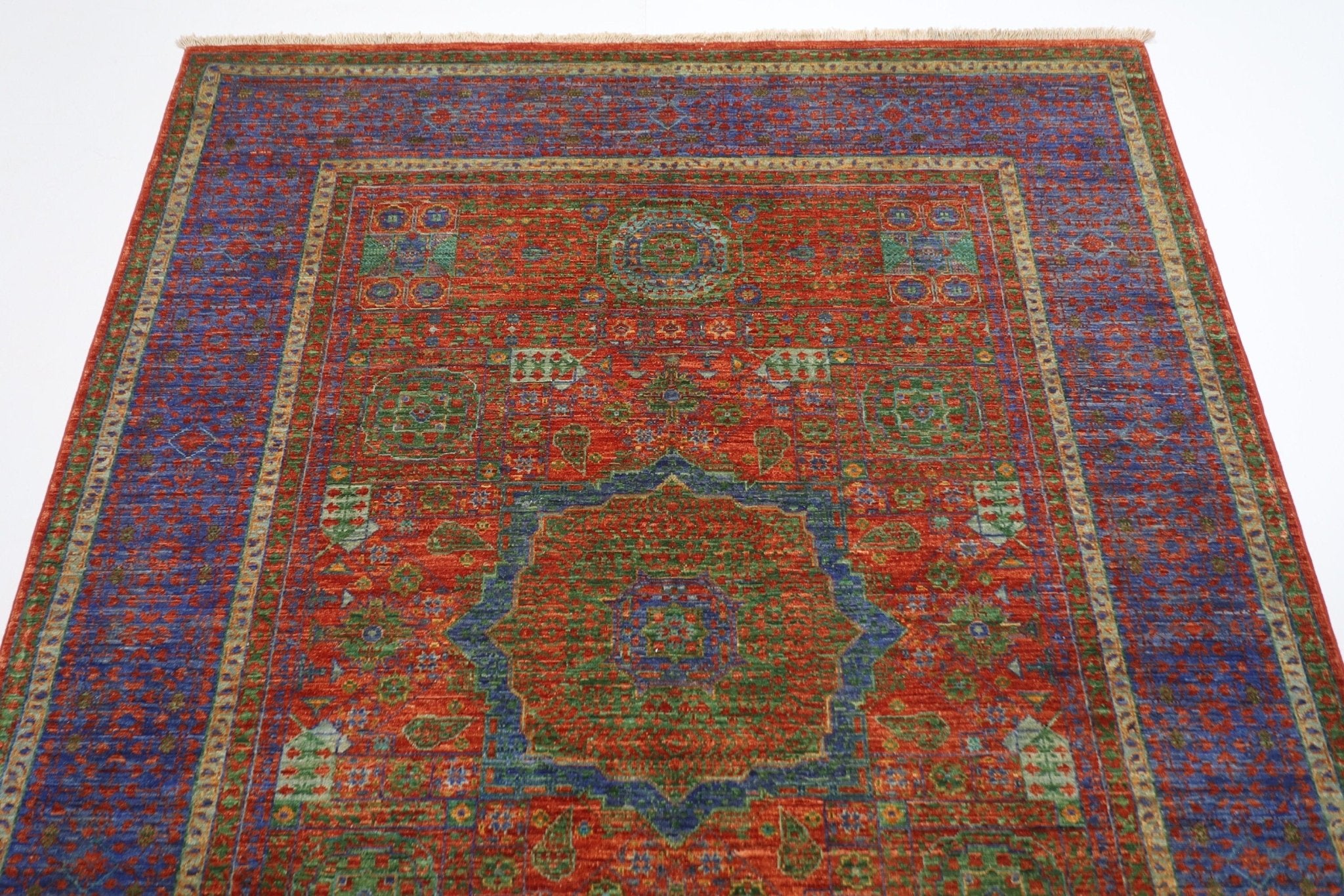 Elegant Afghan - 156x200 cm - Jerm Rugs - Handmade Afghan Rug - Jerm Rugs