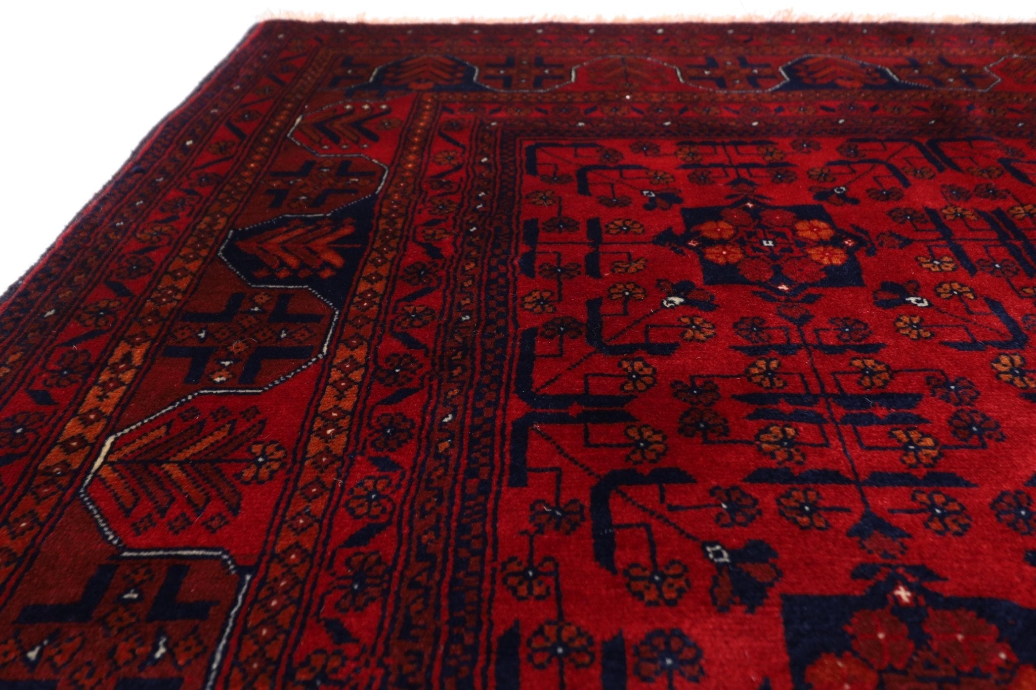 Elegant Afghan - 157 x 190 cm - Jerm Rugs - Handmade Afghan Rug - Jerm Rugs