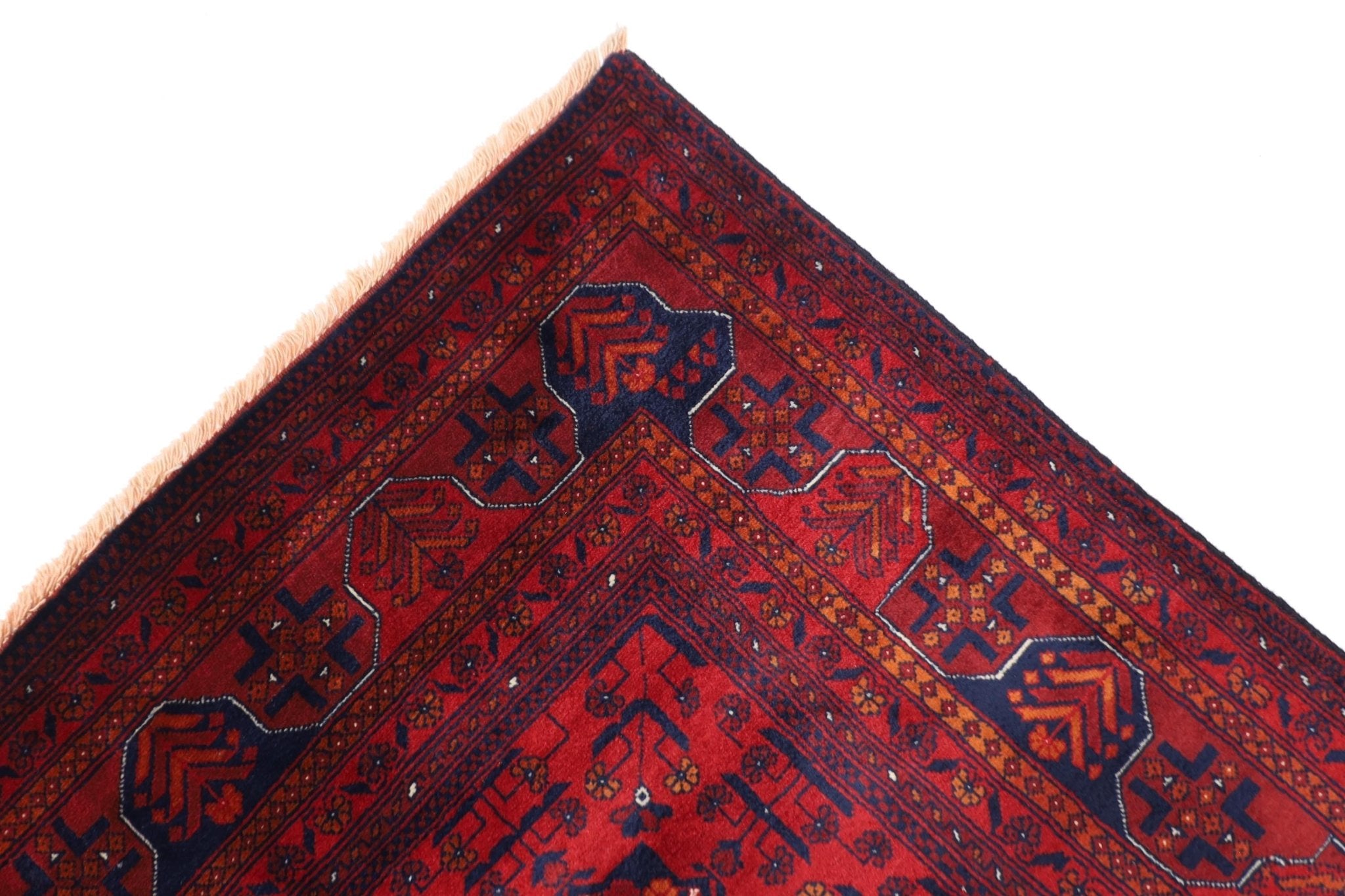 Elegant Afghan - 157 x 190 cm - Jerm Rugs - Handmade Afghan Rug - Jerm Rugs