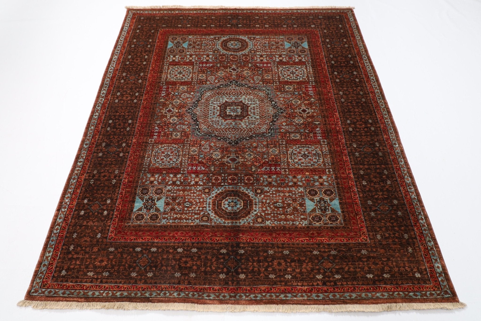 Elegant Afghan - 160 x 195 cm - Jerm Rugs - Handmade Afghan Rug - Jerm Rugs