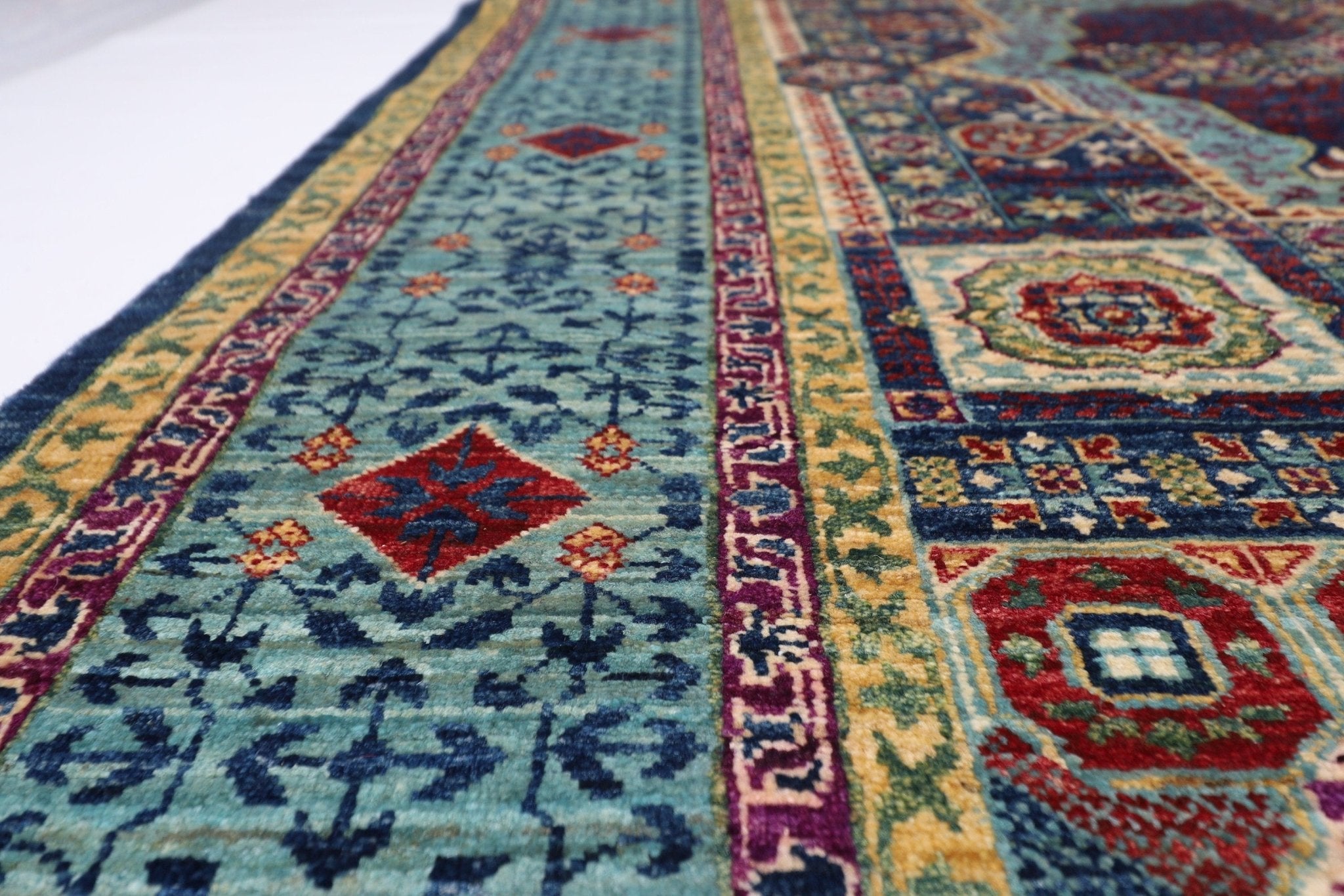 Elegant Afghan - 170x239 cm - Jerm Rugs - Handmade Afghan Rug - Jerm Rugs