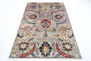 Elegant Afghan - 173 x 239 cm - Jerm Rugs - Handmade Afghan Rug - Jerm Rugs