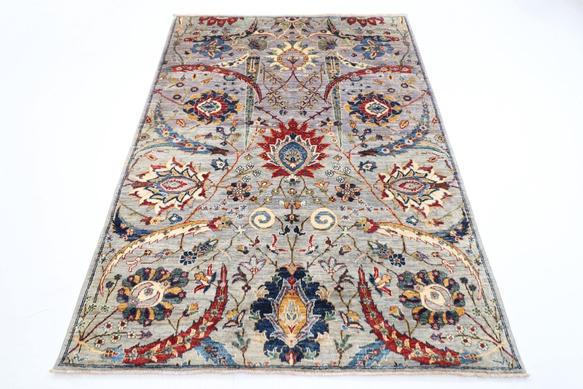 Elegant Afghan - 173 x 239 cm - Jerm Rugs - Handmade Afghan Rug - Jerm Rugs