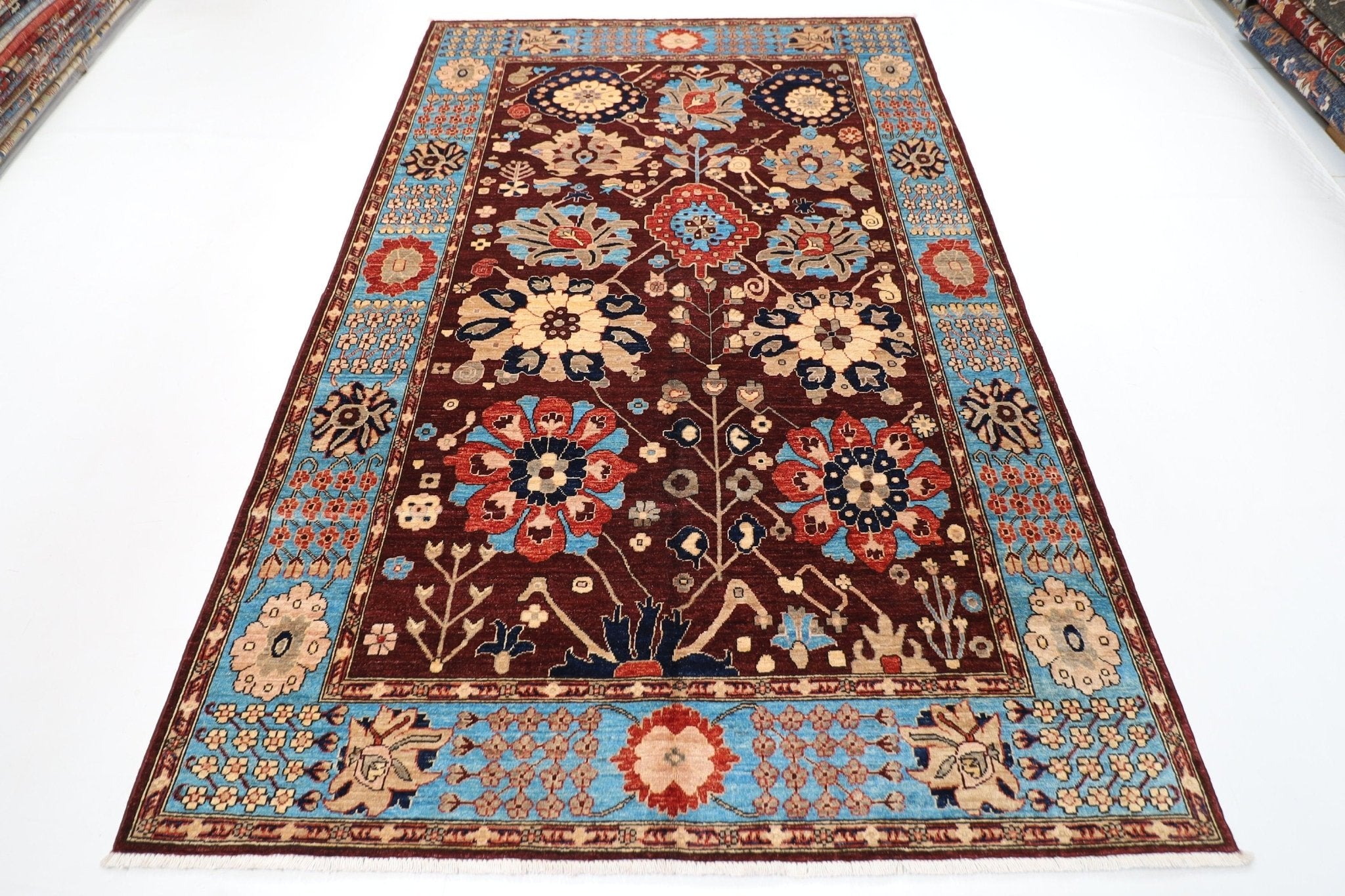 Elegant Afghan - 182x275 cm - Jerm Rugs - Handmade Afghan Rug - Jerm Rugs