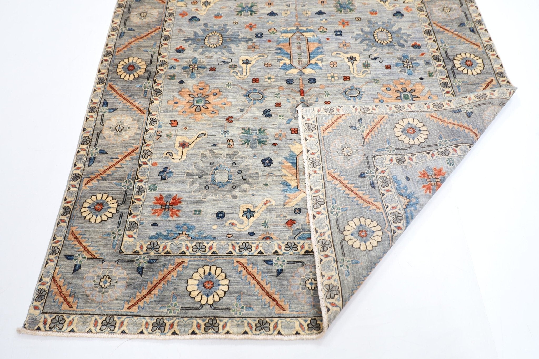 Elegant Afghan - 183 x 366 cm - Jerm Rugs - Handmade Afghan Rug - Jerm Rugs