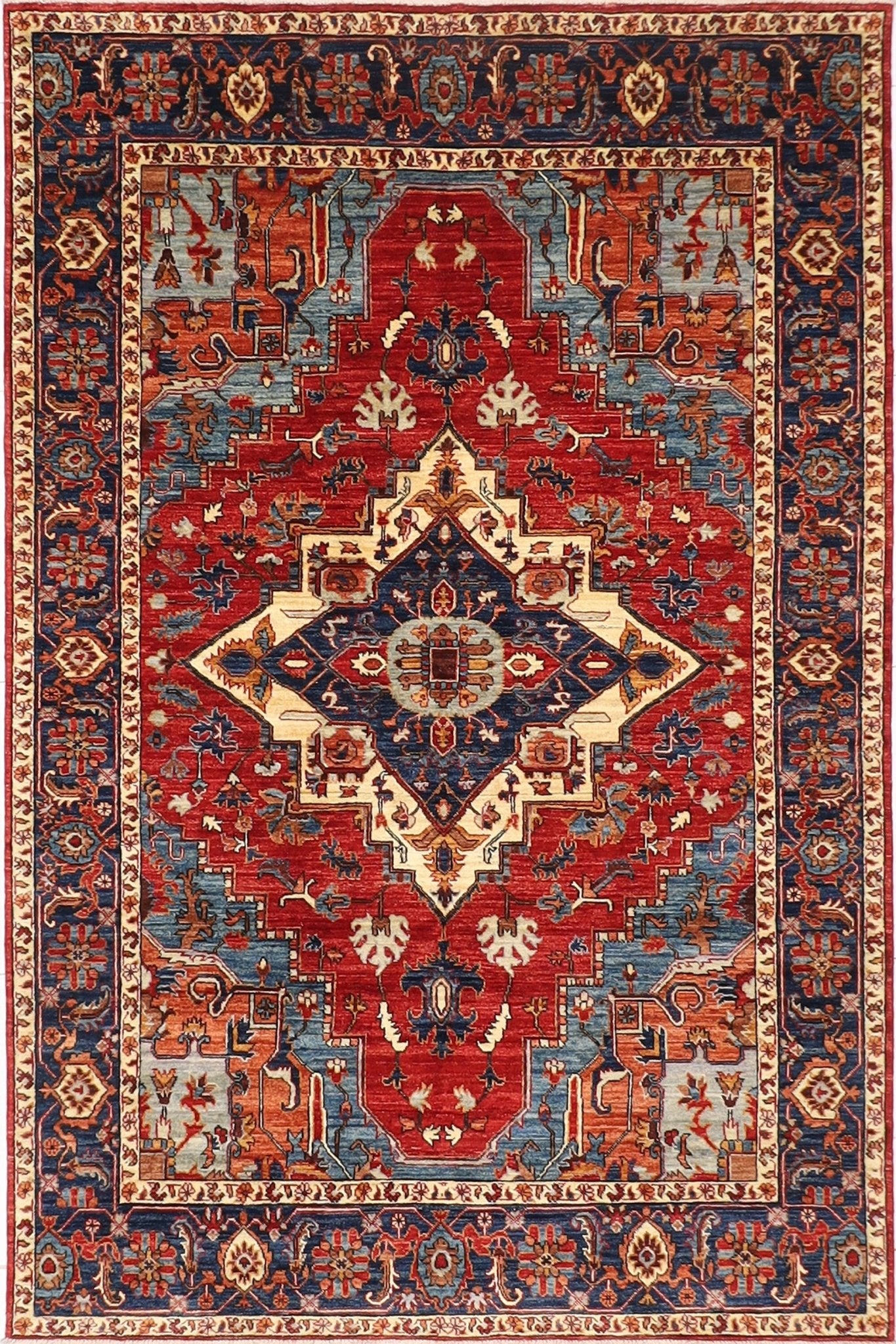 Elegant Afghan - 185 x 276 cm