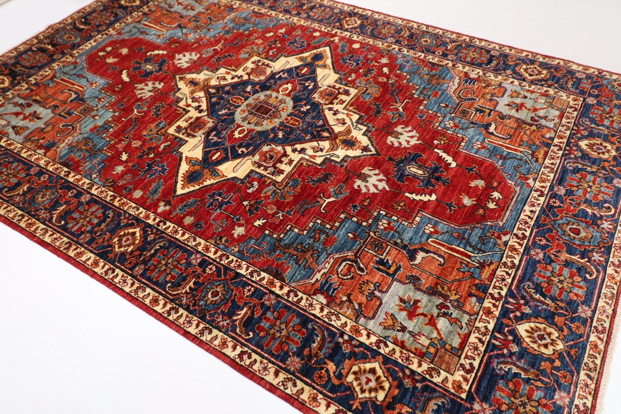 Elegant Afghan - 185 x 276 cm - Jerm Rugs - Handmade Afghan Rug - Jerm Rugs